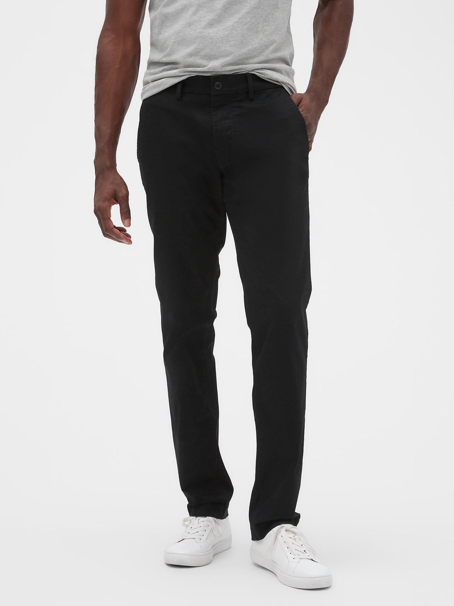 gap stretch khakis