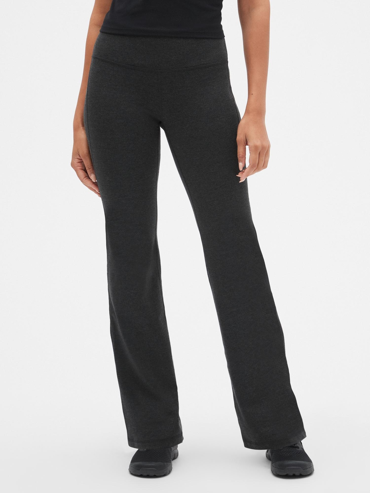 GAP Factory Cotton Gapfit Gym Yoga Pants in Dark Charcoal (Gray) - Lyst