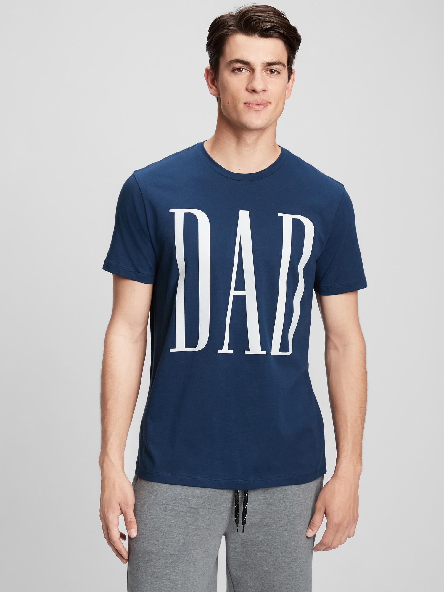 GAP Factory Synthetic Dad Graphic T 