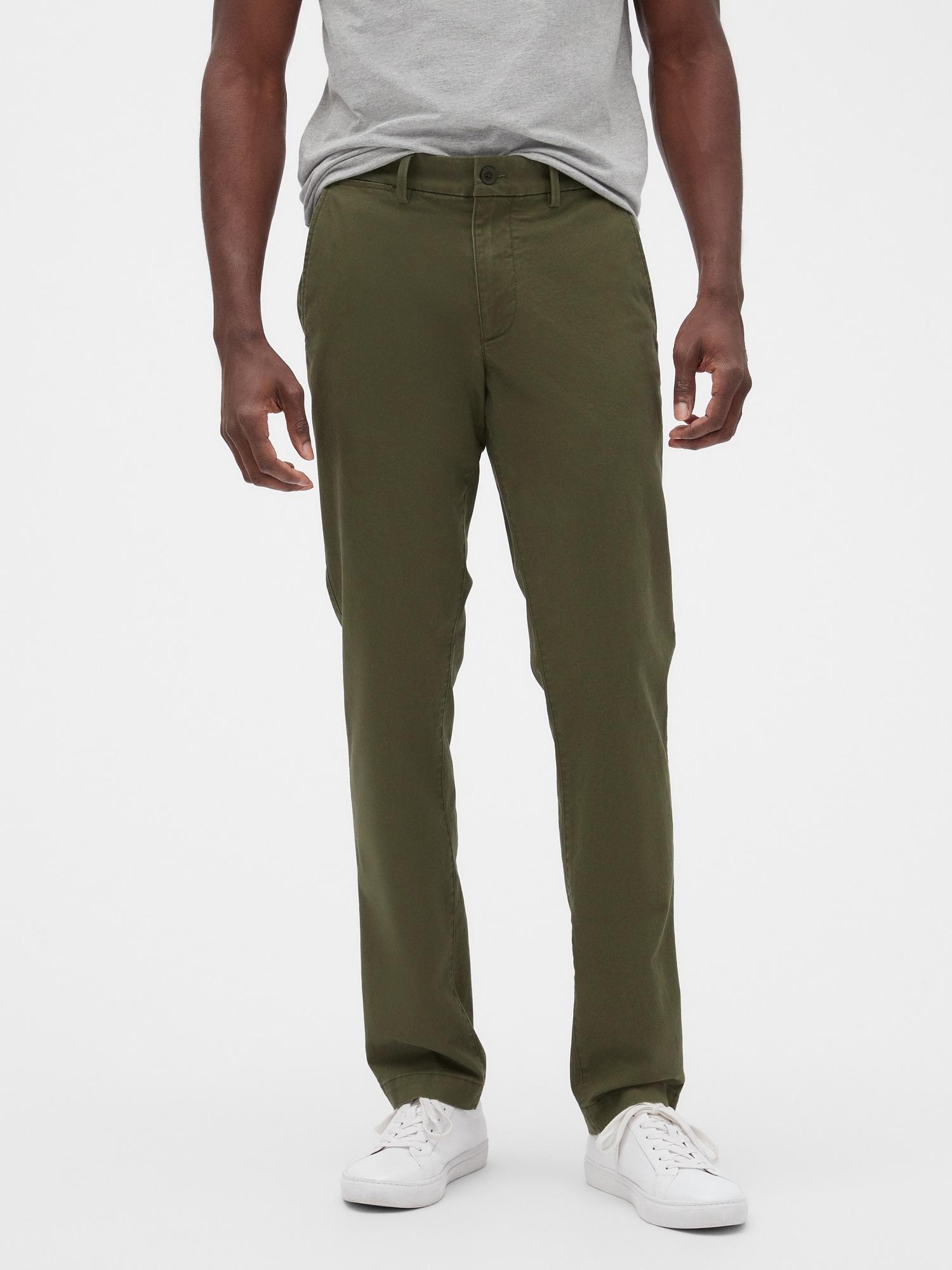 slim fit cords with gapflex