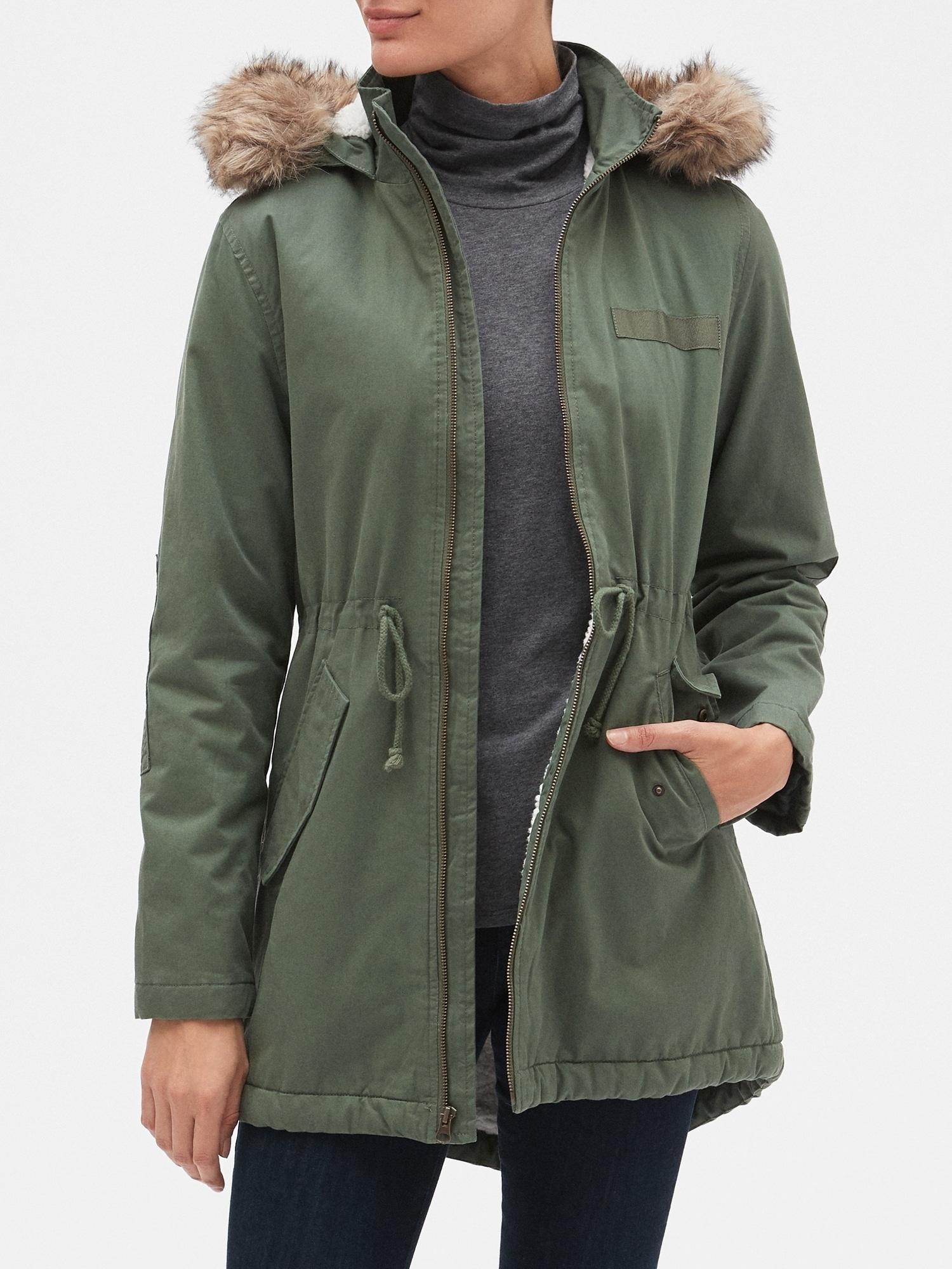 gap factory parka