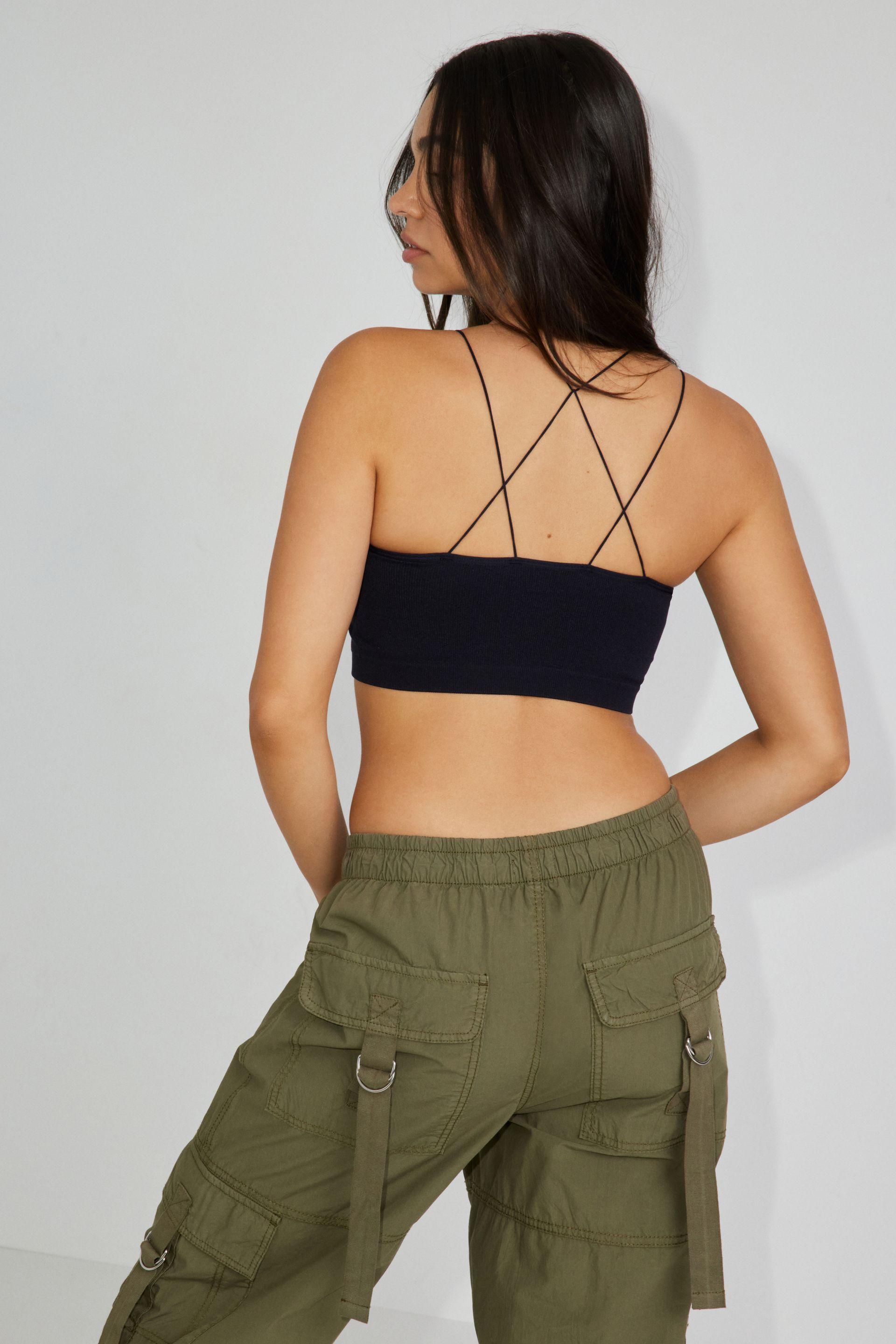 Garage Seamless Strappy Tank Top in Green