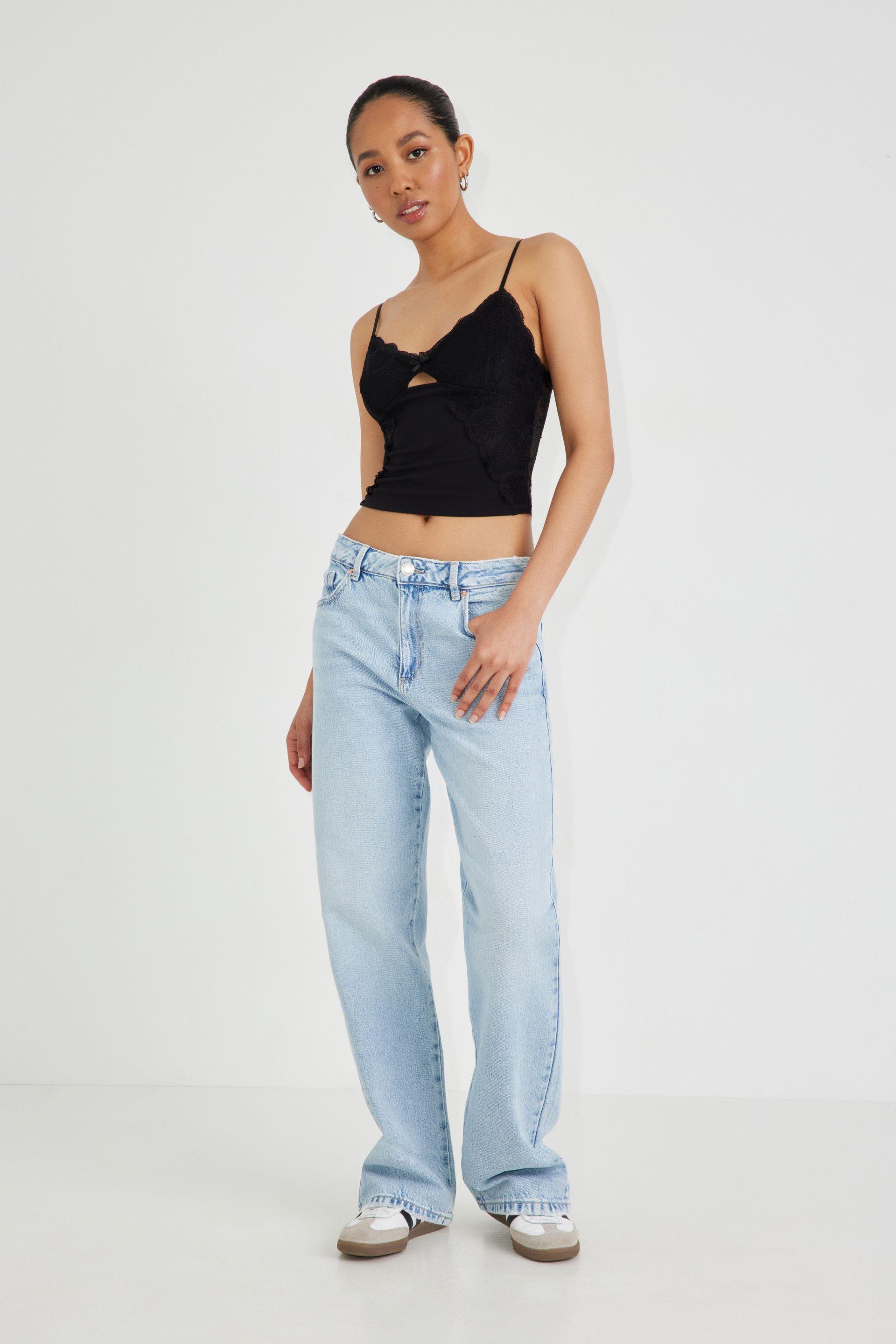 Garage Wide Leg Jean