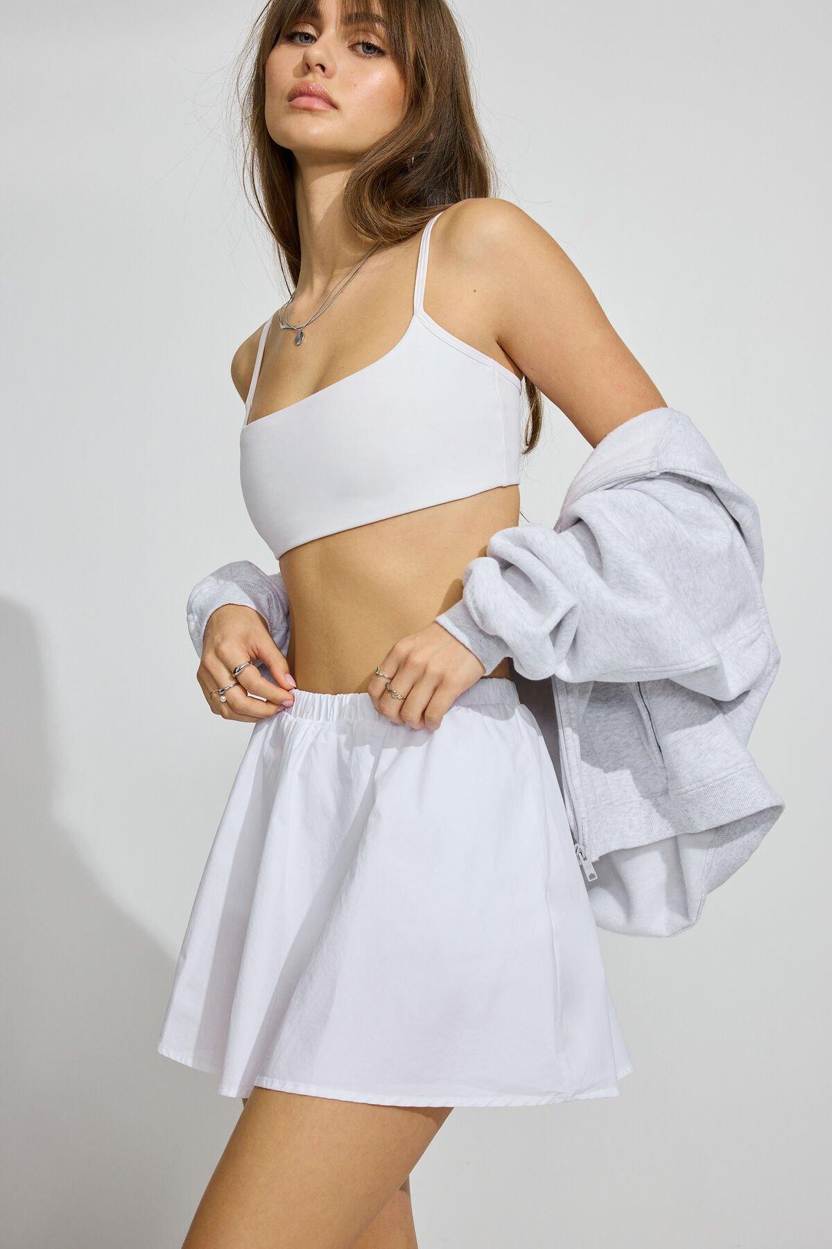 White Garage Skirts for Women Lyst