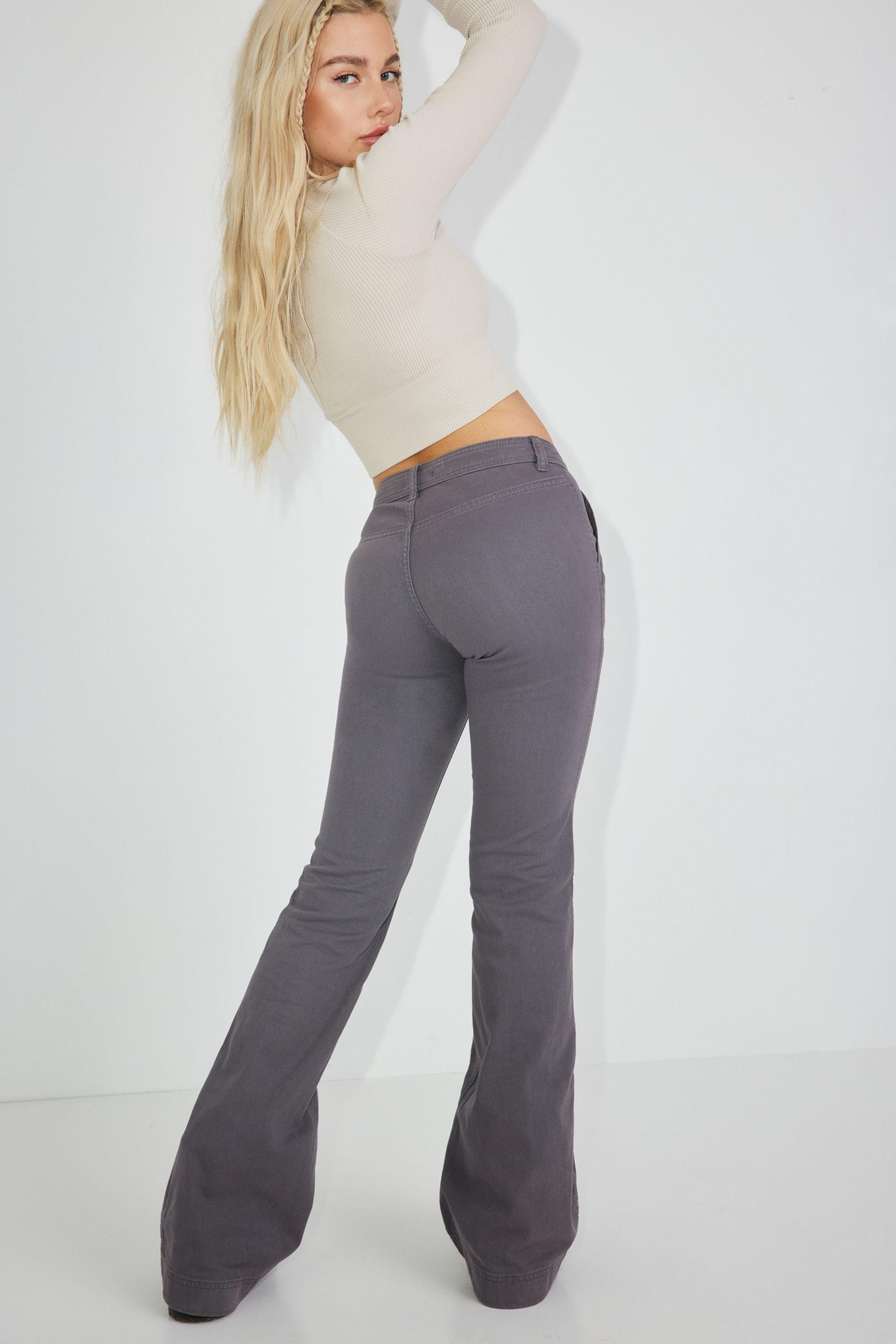 Flared - Trousers - Clothing - Woman - PULL&BEAR Montenegro