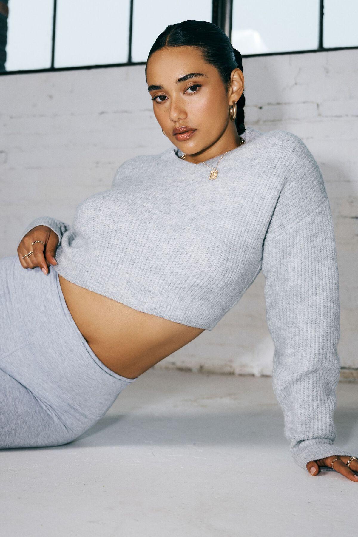 Garage fuzzy sweater sale