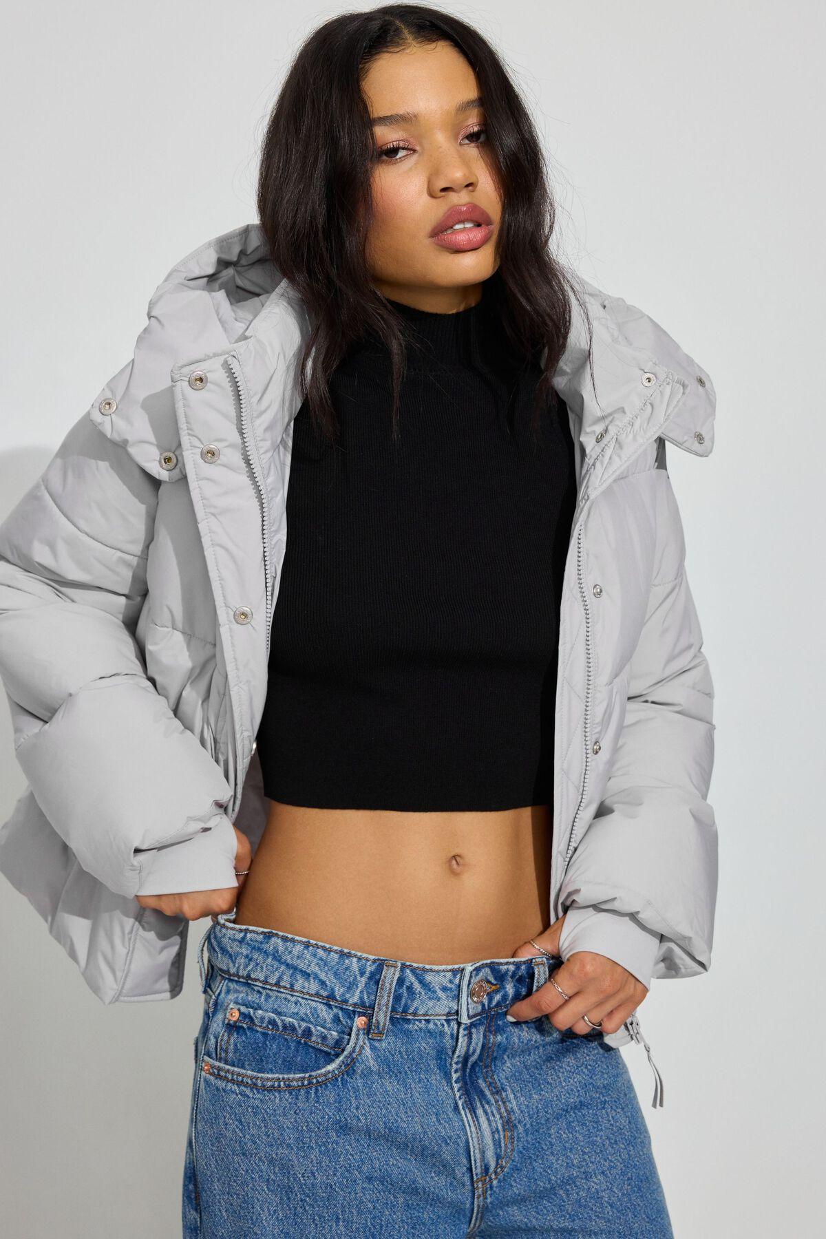 Garage fluffy jacket best sale