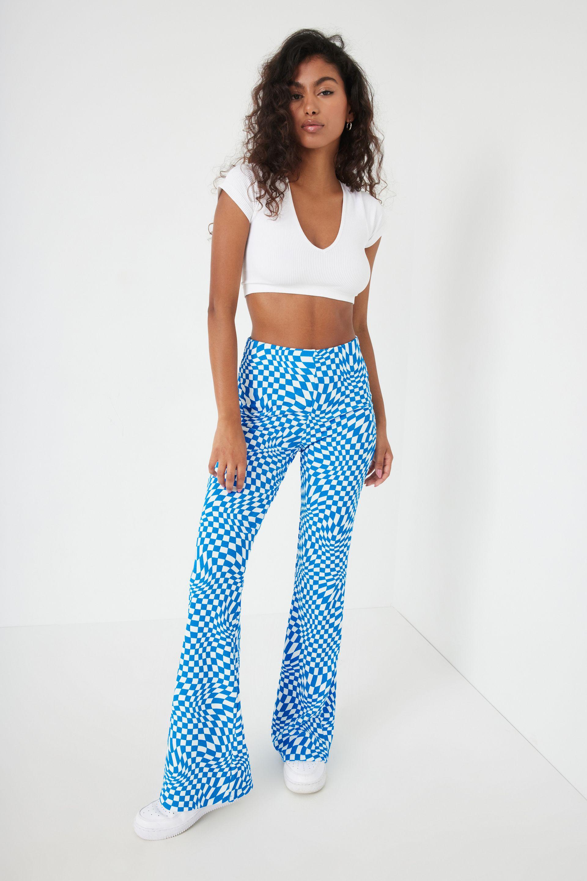 Garage Odessa Flare Pant in Blue | Lyst