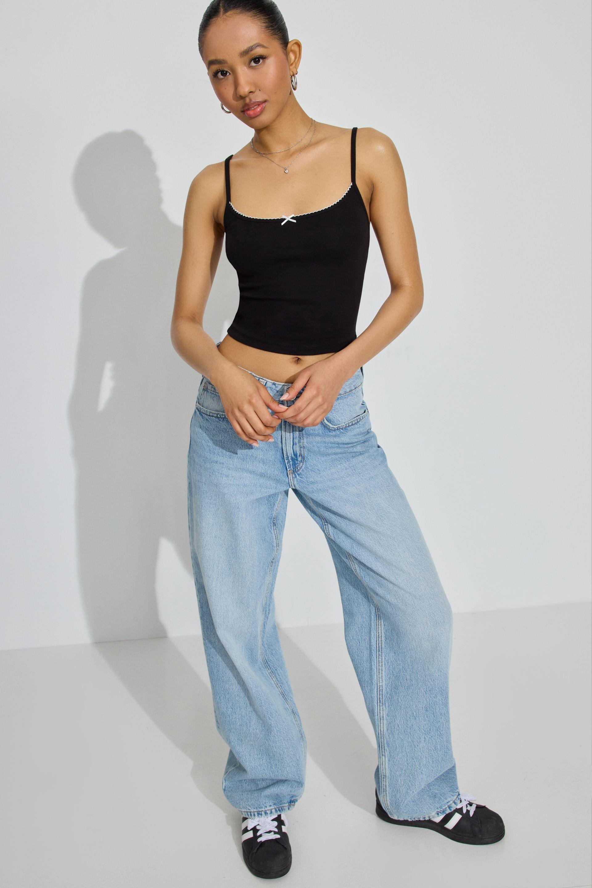 Garage Felicia Cami Top in Black | Lyst