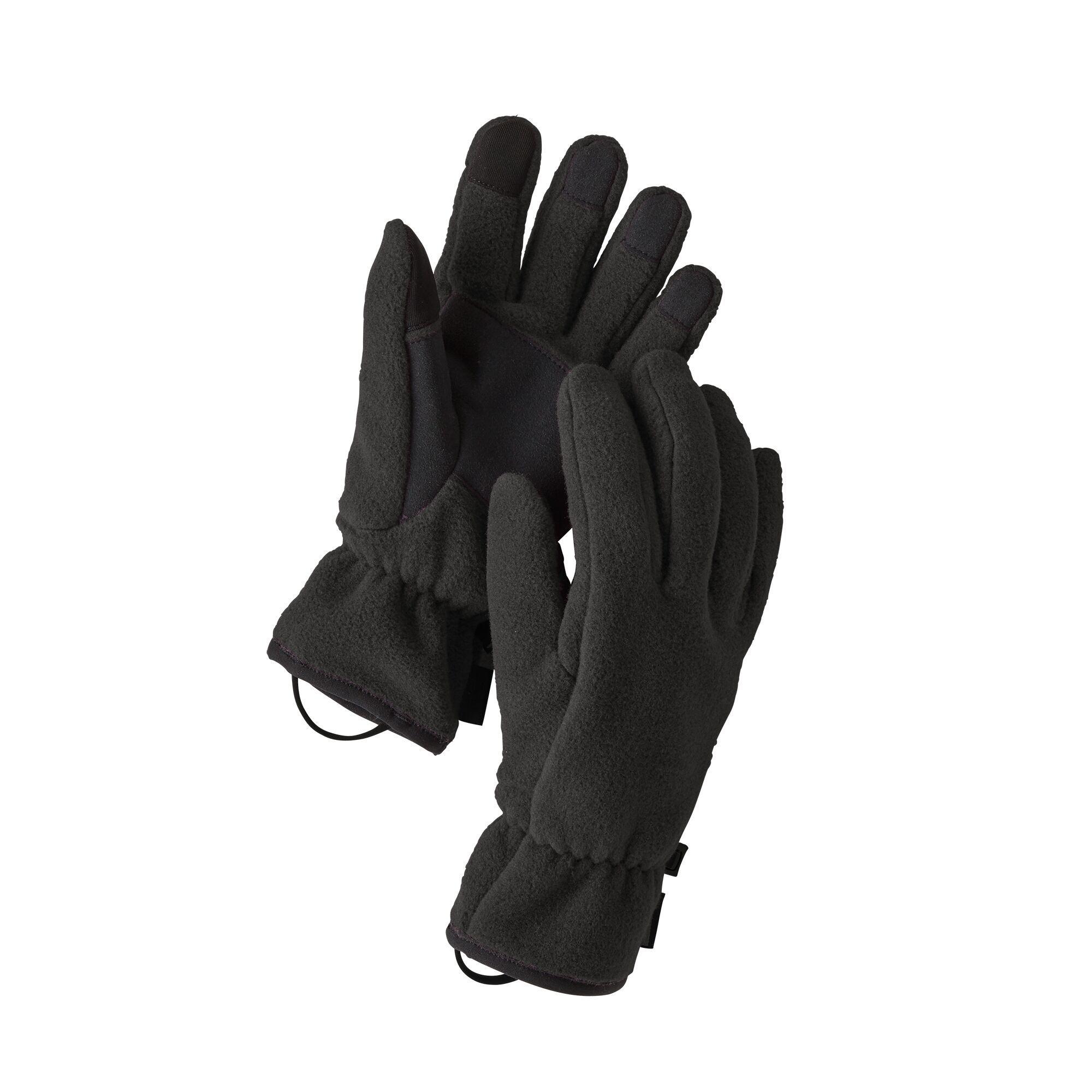 Patagonia Synchillatm Fleece Gloves Black for Men Lyst