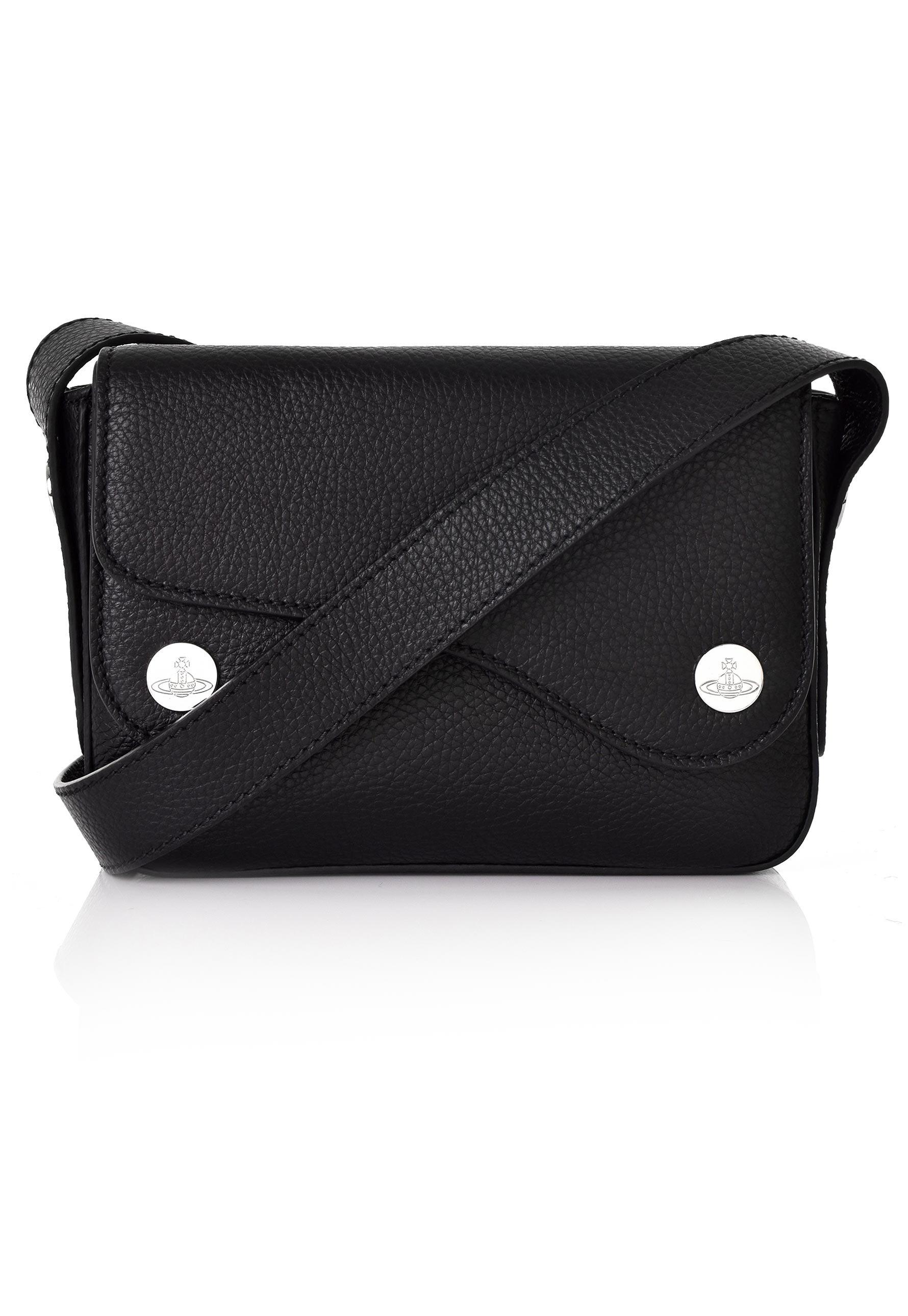 Lyst Vivienne Westwood Dot Small Crossbody Bag 43030033 Black in Black