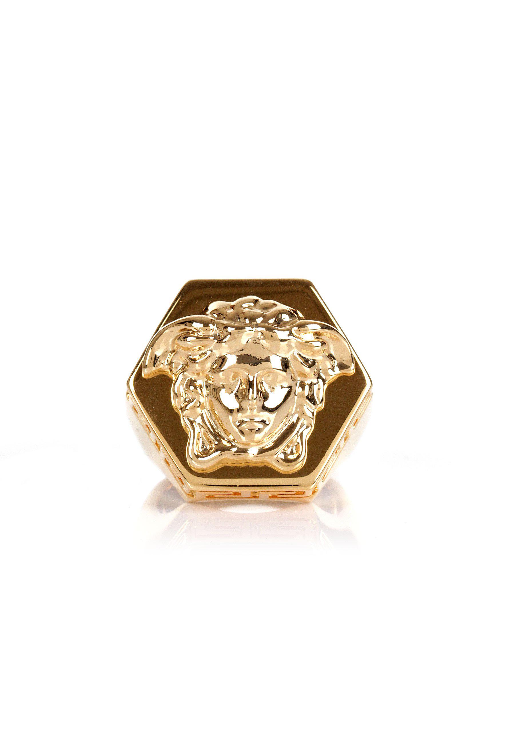 medusa greca ring