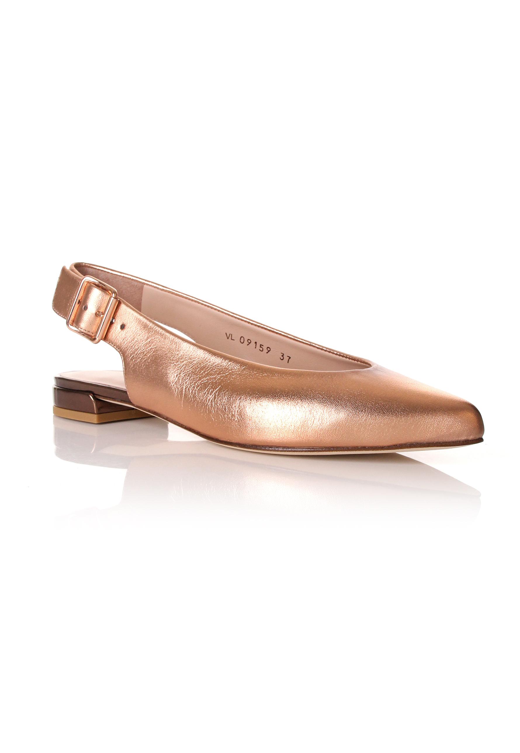 rose gold slingback