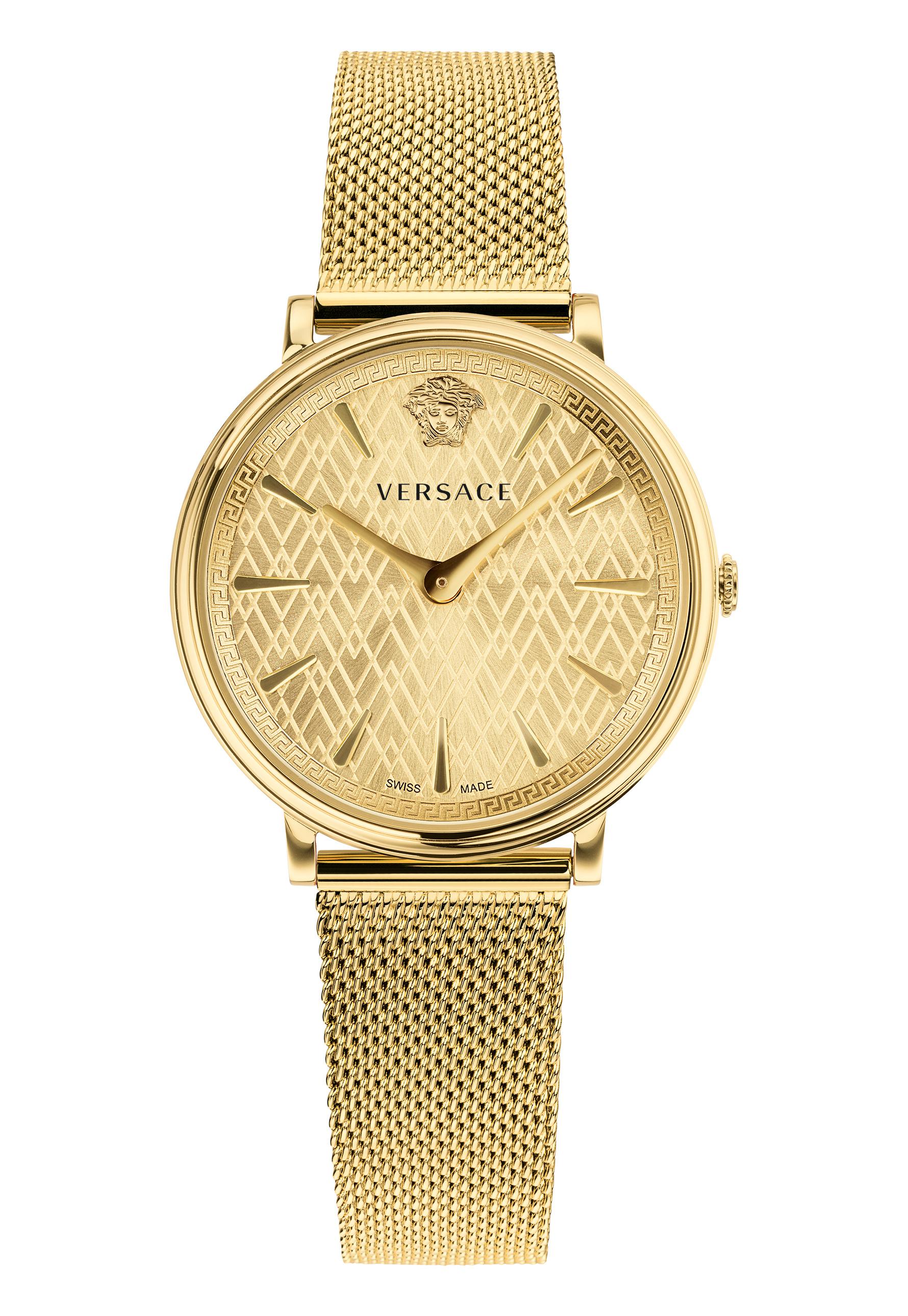 Versace V Circle Manifesto 38mm Watch Gold in Metallic Lyst