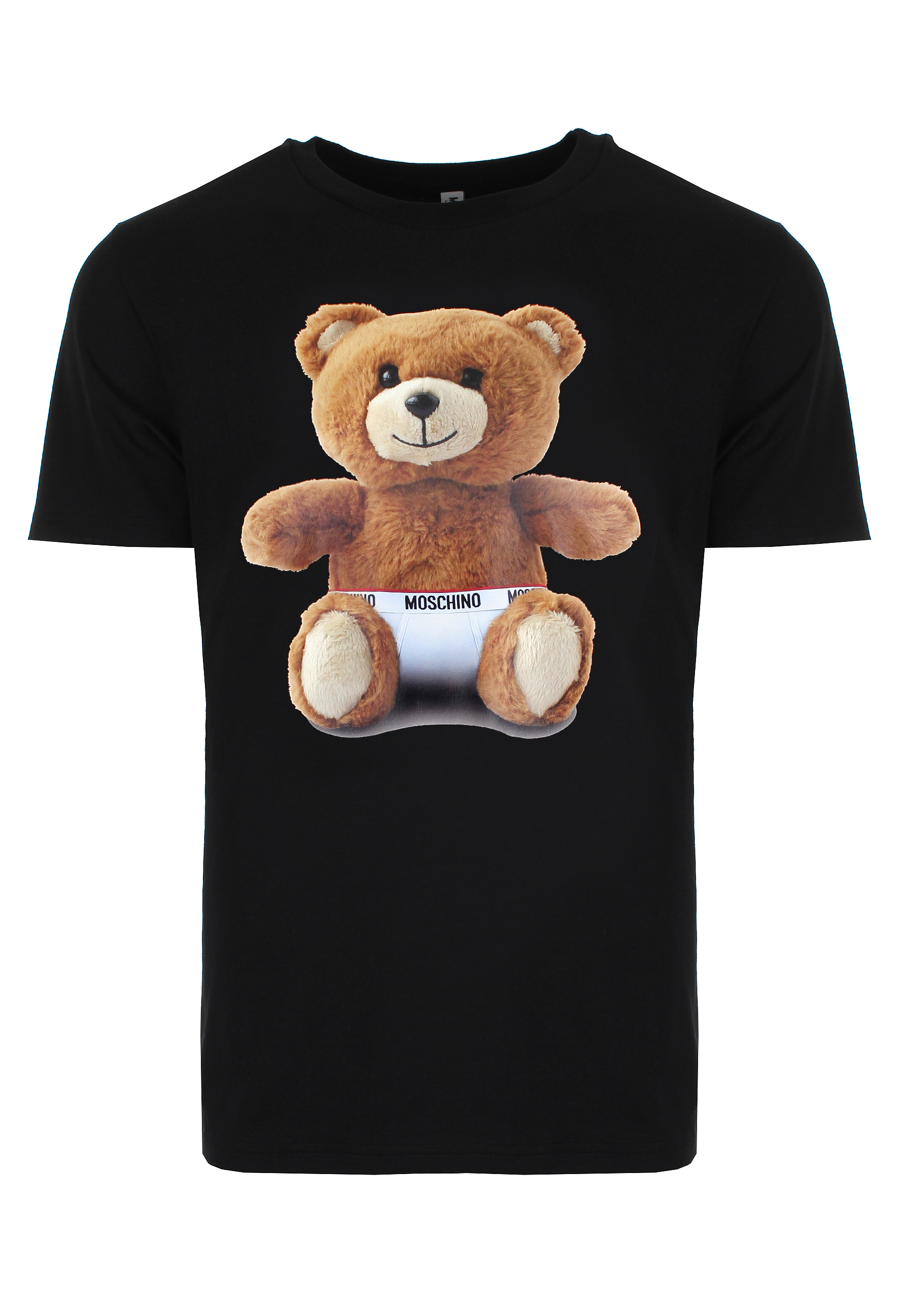 Lyst Moschino Mens Teddy Bear T Shirt Black In Black For Men