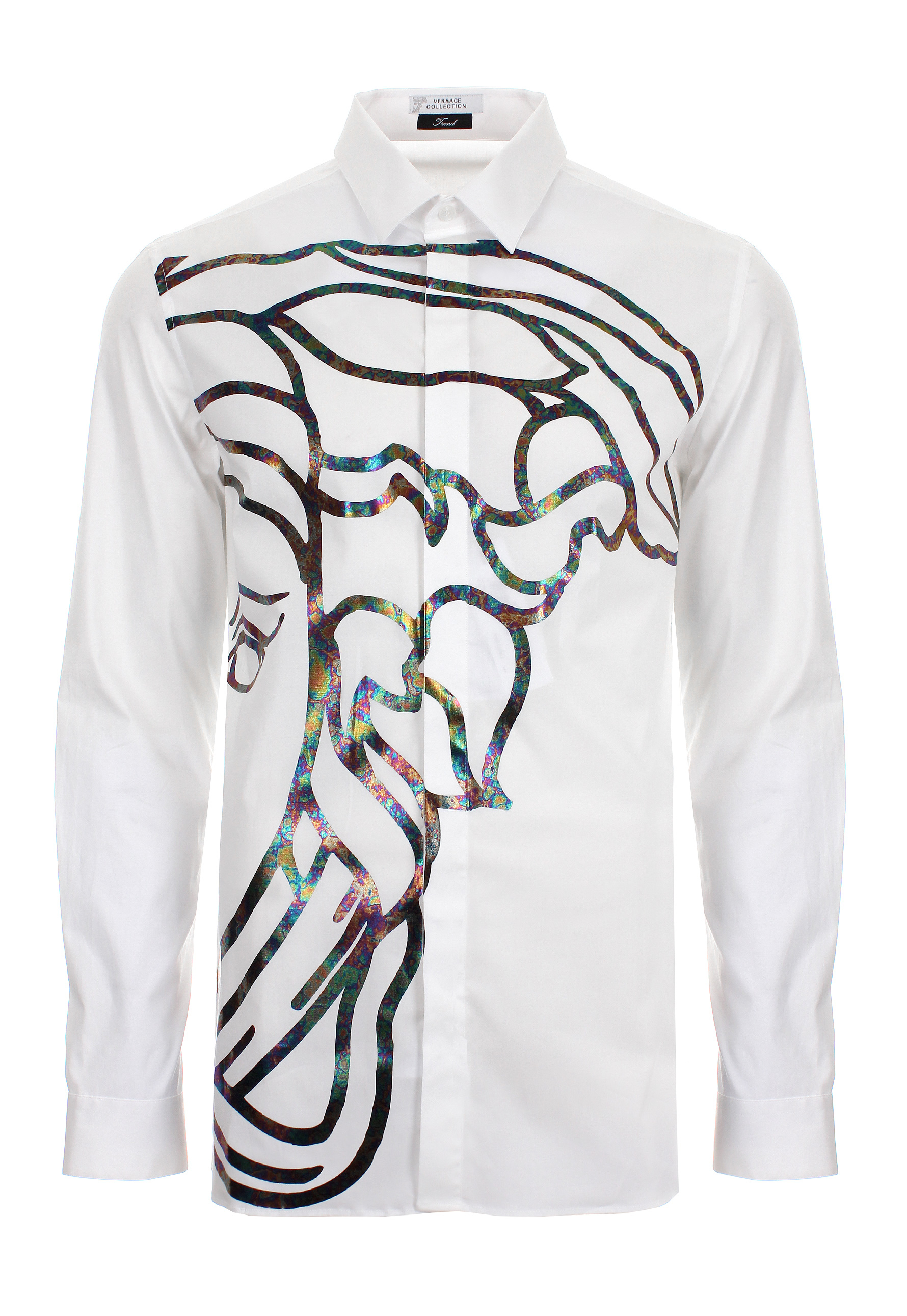 Versace Collection Caviar Medusa T Shirt White - J9531 Versace Collection Caviar Medusa T Shirt White - J9531