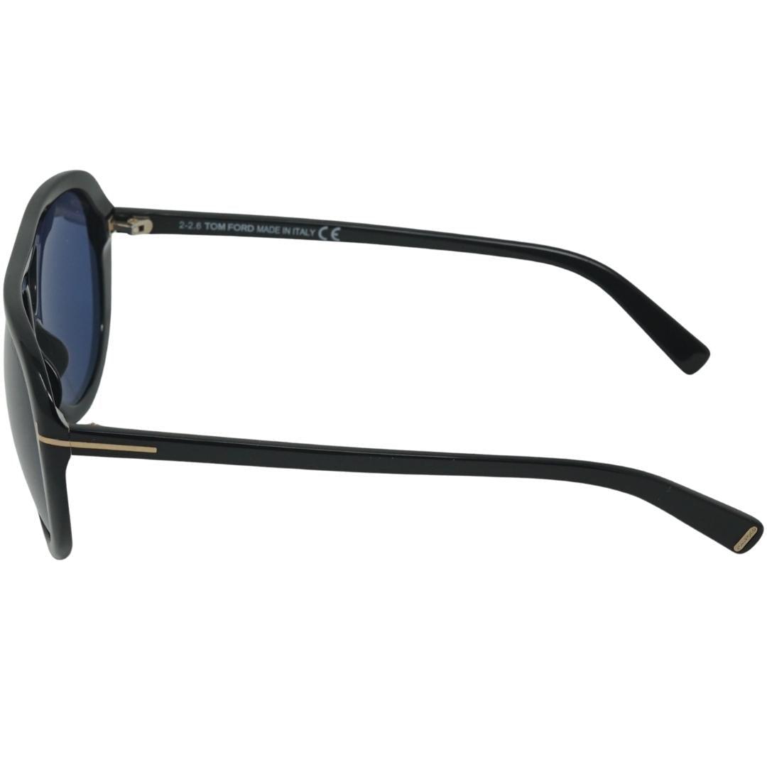 Tom Ford Marley Ft0510 01v Black Sunglasses in Blue for Men | Lyst