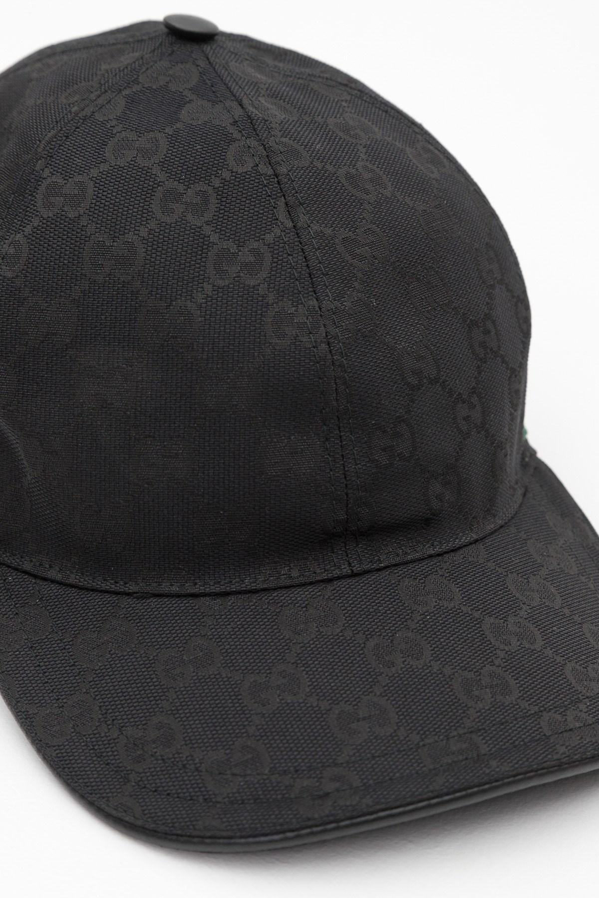 original gg canvas baseball hat with web price