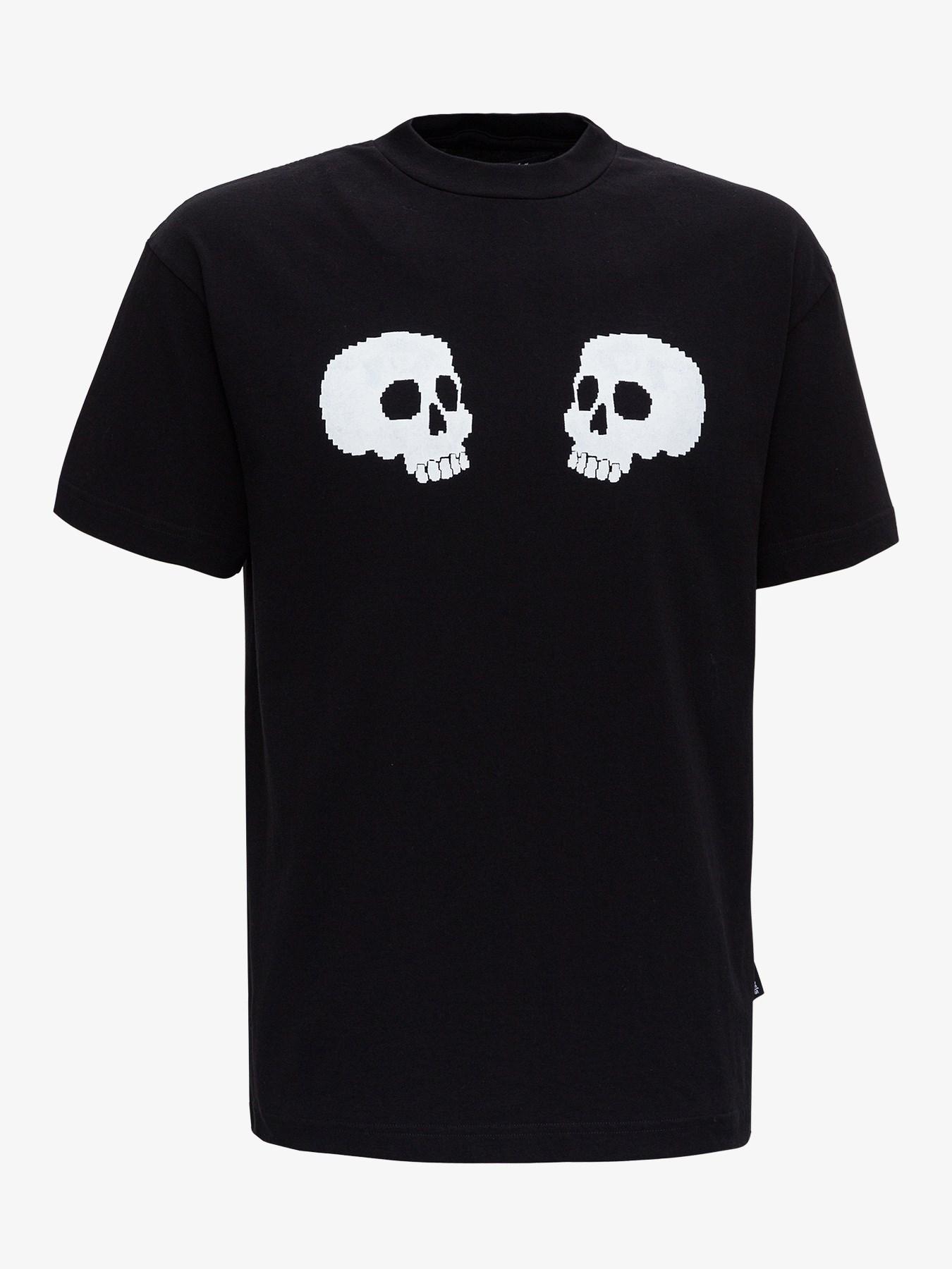 palm angels skull shirt