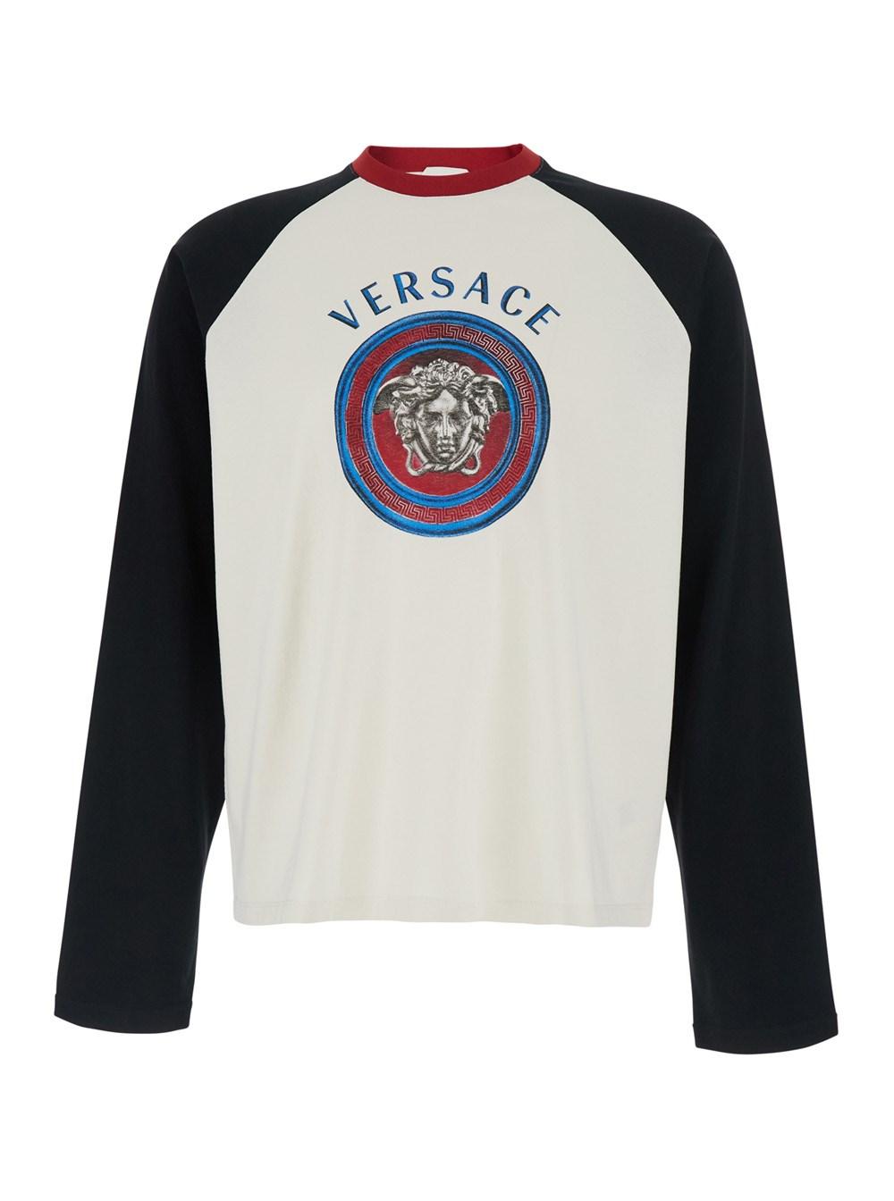 Versace Long-sleeve t-shirts for Men | Online Sale up to 53% off