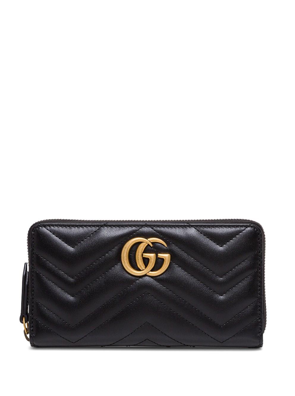 gucci marmont quilted wallet