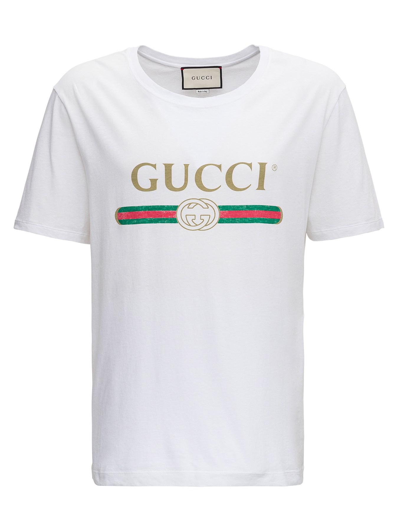 gucci classic logo t shirt