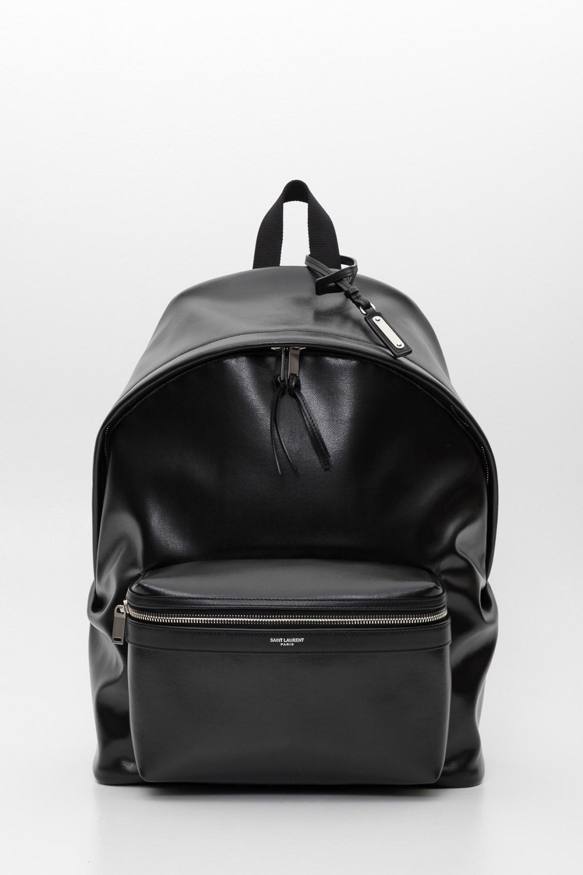 coated canvas backpack