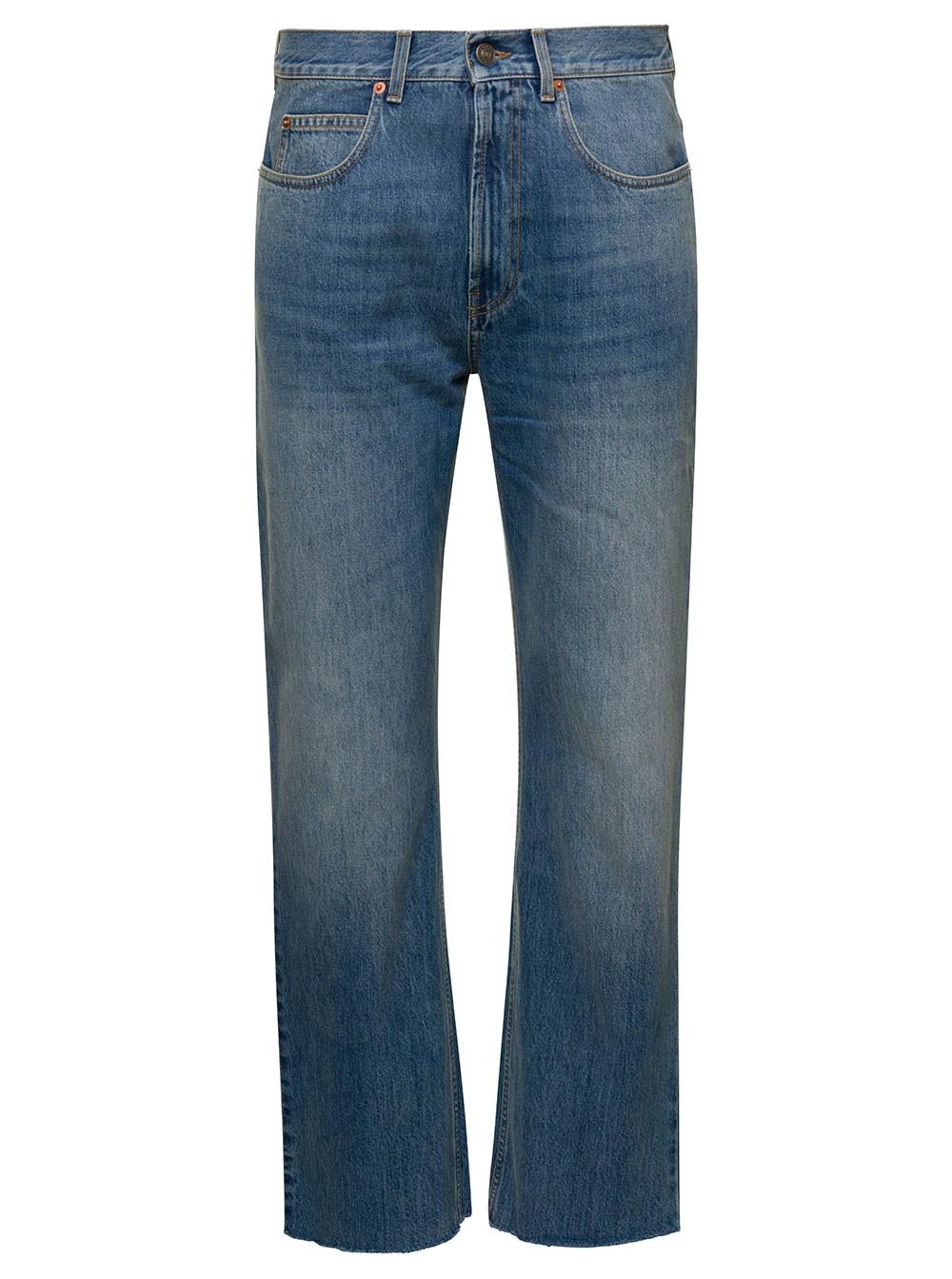 Gucci baggy Pant in Blue for Men | Lyst