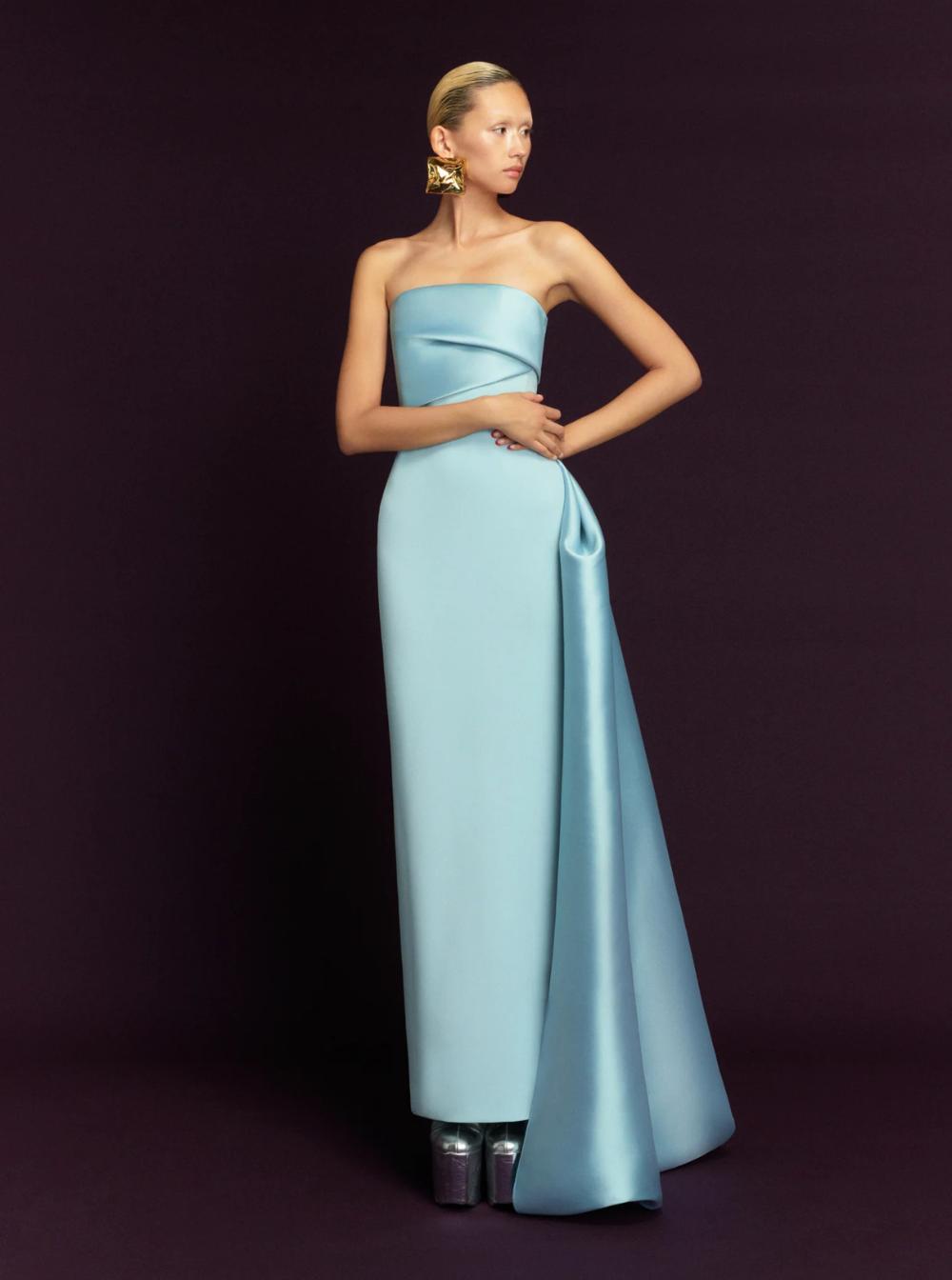 ワンピース SOLACE LONDON FW25 Helena Maxi Dress (OS44021 BLACK) The Helena Maxi Dress in Black – Solace London