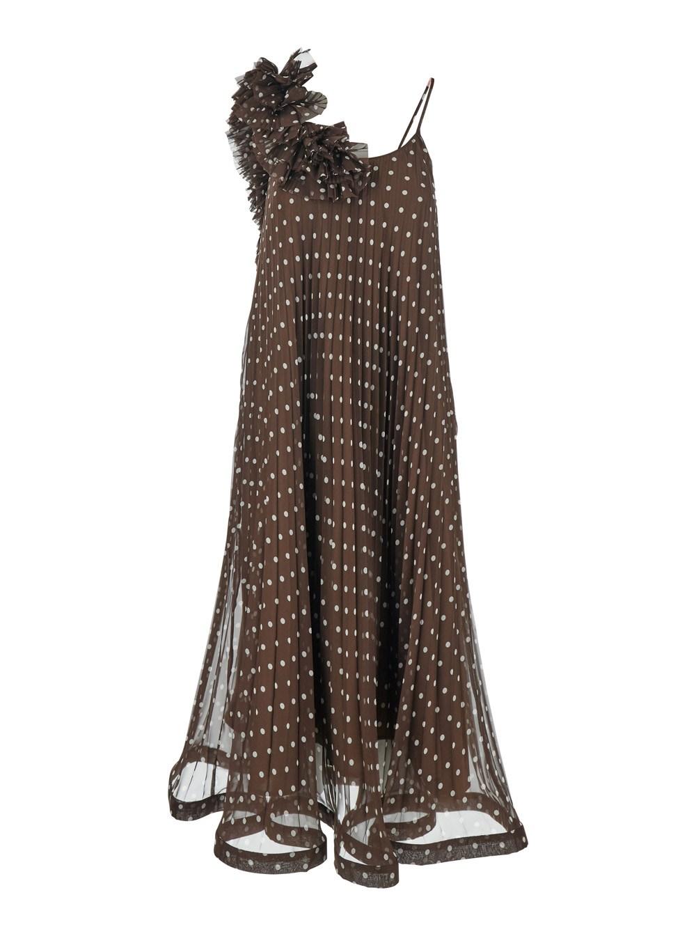 Designer Brown Polka Dot Dresses for Women - Up to 67% off | Lyst