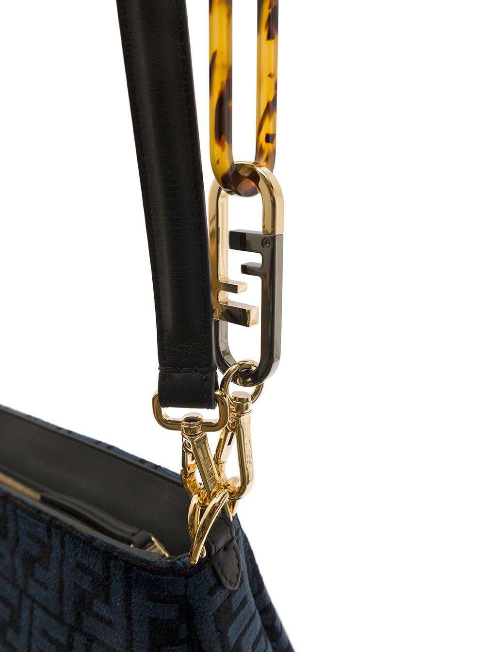 【FENDI】O Lock Slide/追跡+関税+全国送料込み Fendi O'lock Zip in Blue | Lyst
