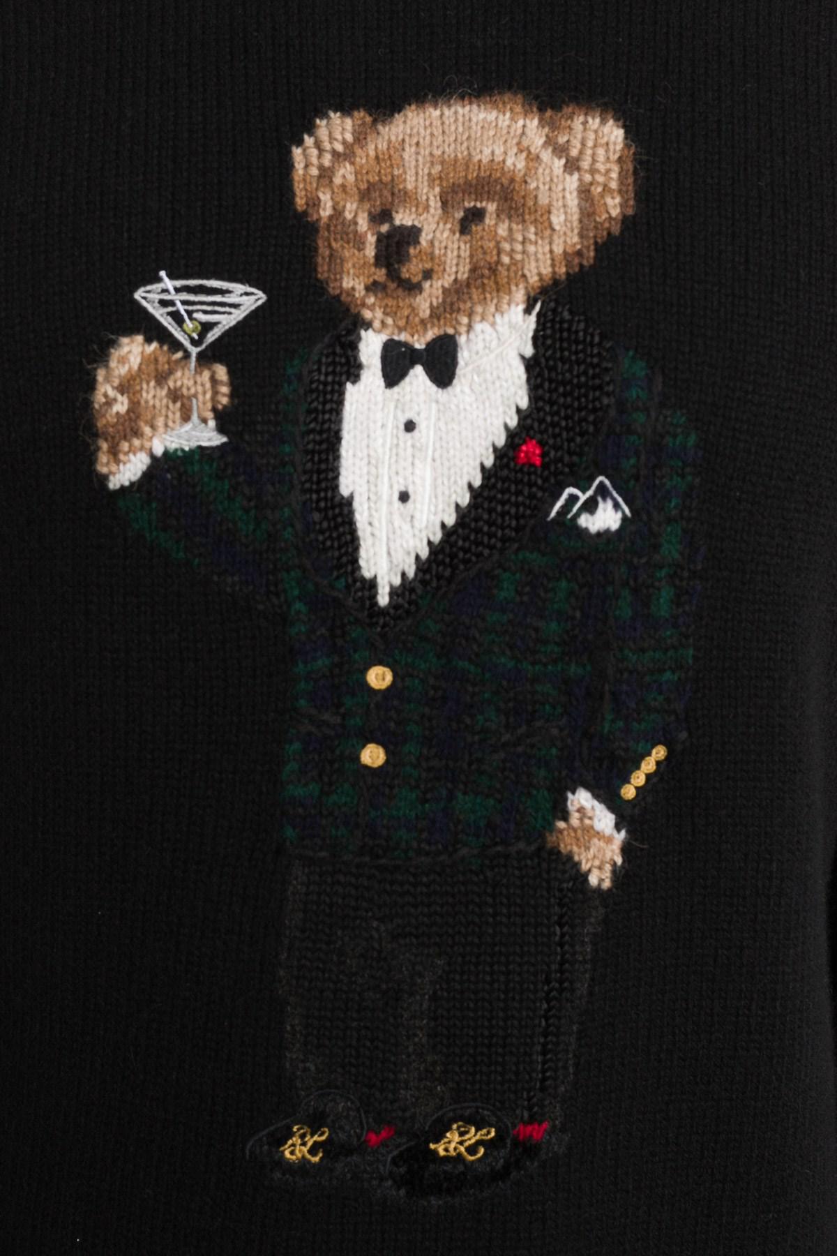 martini bear sweater