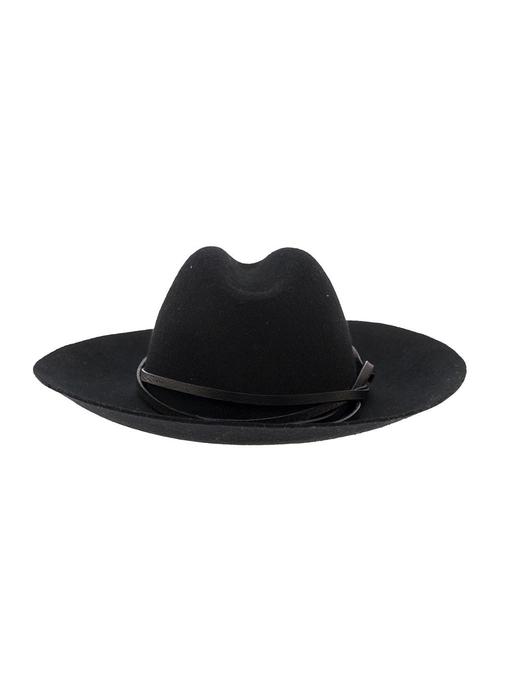 Golden Goose Fedora Wool Felt Hat in Black for Men | Lyst