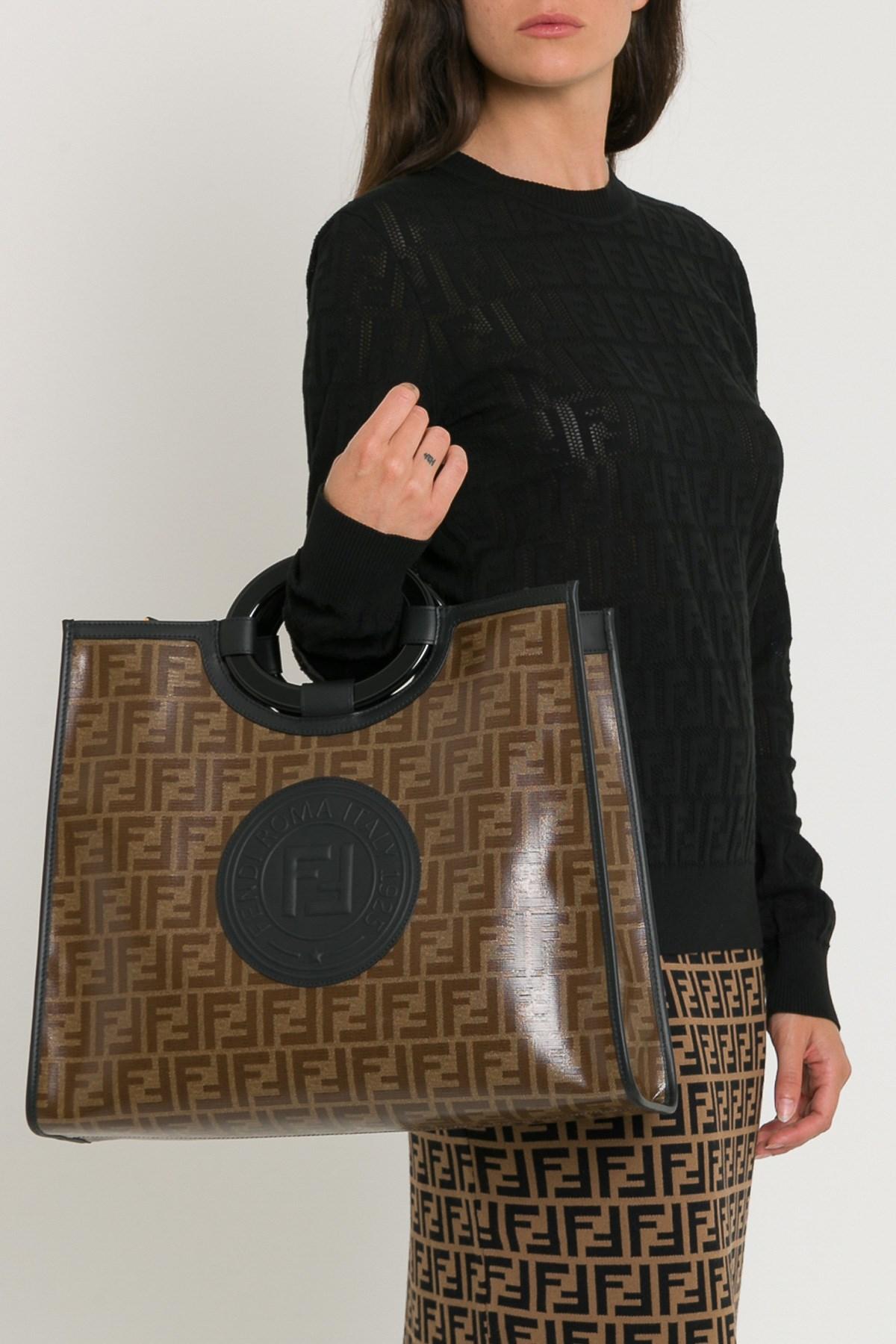 fendi medium shopper