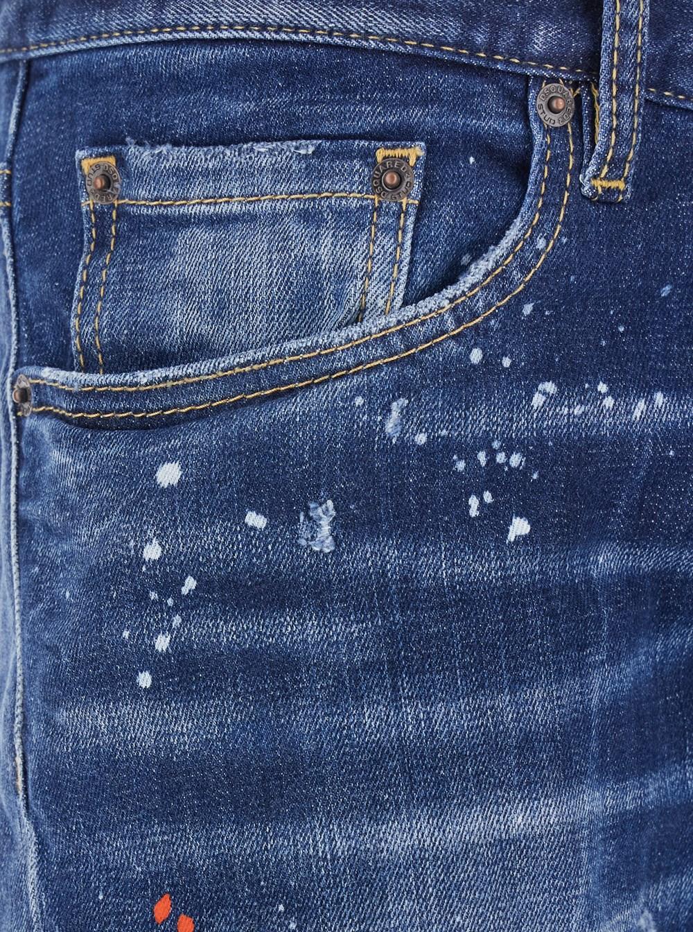 Jeans Biker DSQUARED2 Mod. S71LA0635 - Taille Italienne 50 - Occasion Parfait état