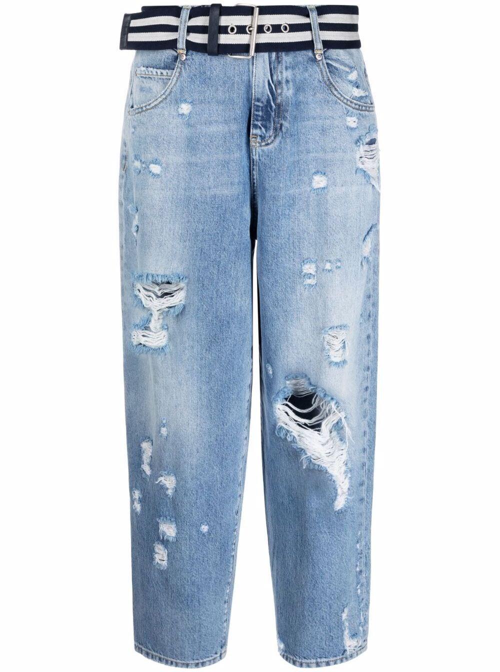 Donna Abbigliamento da Jeans da Jeans dritti Pantaloni jeansLauren by Ralph Lauren in Denim di colore Blu 
