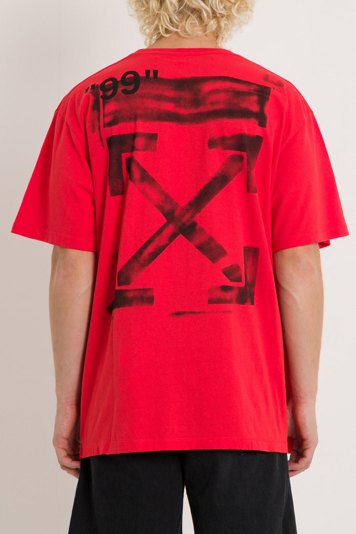 off white red tee