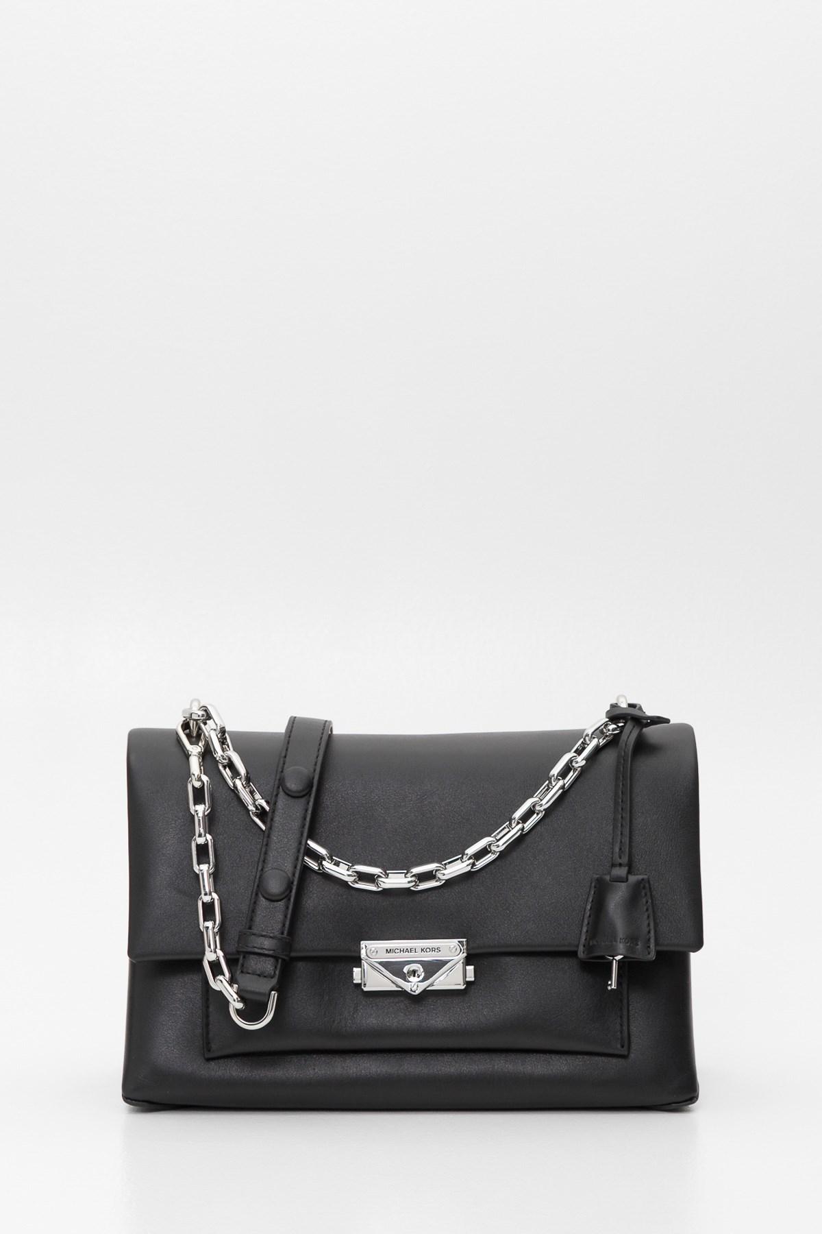 Borsa a spalla Cece grande in pelleMICHAEL Michael Kors in Pelle di colore  Nero | Lyst