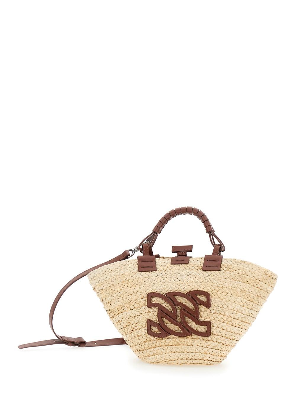 トートバッグ Casadei Shopper Casadei Tote Bag With Removable Shoulder Strap And Logo