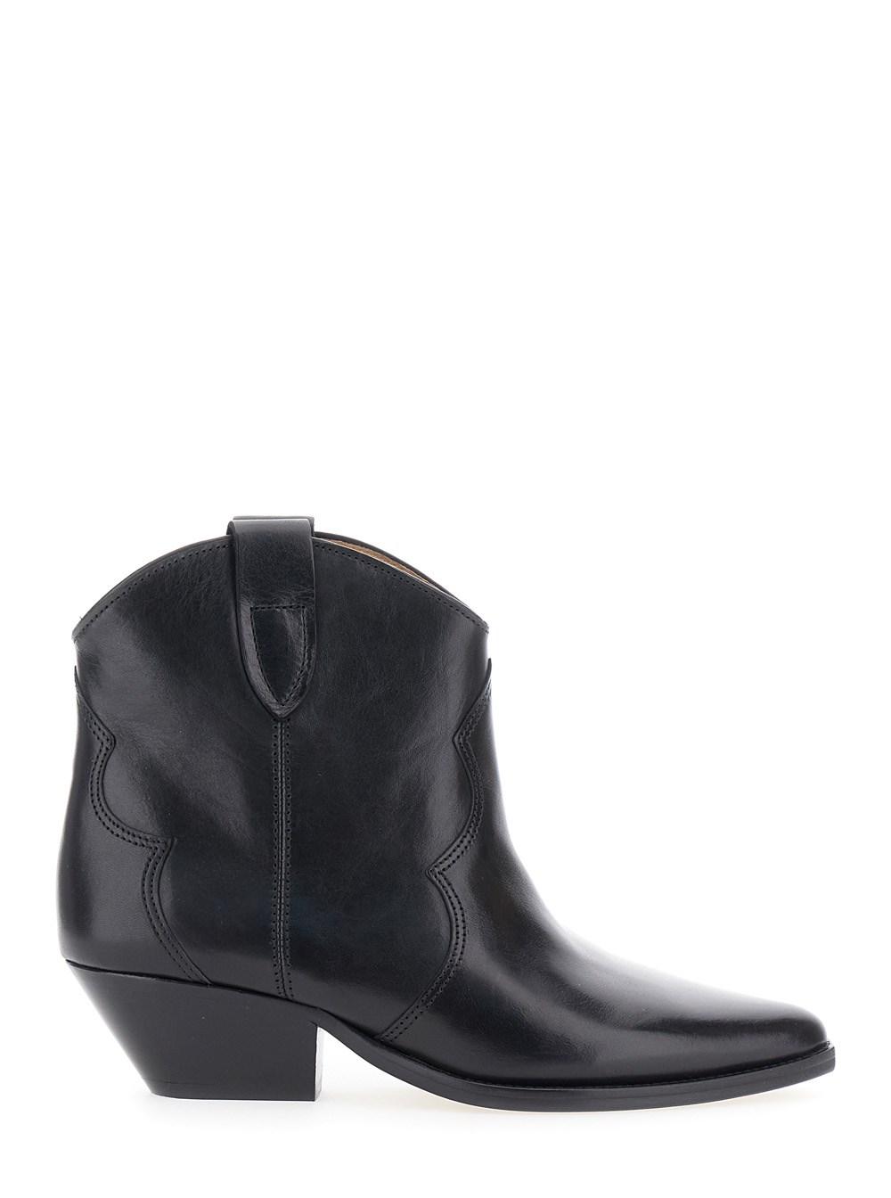 ショートブーツ・ブーティ Isabel Marant 'Akson Gaucho' ankle boots Akson Gaucho boots Woman black | ISABEL MARANT Official