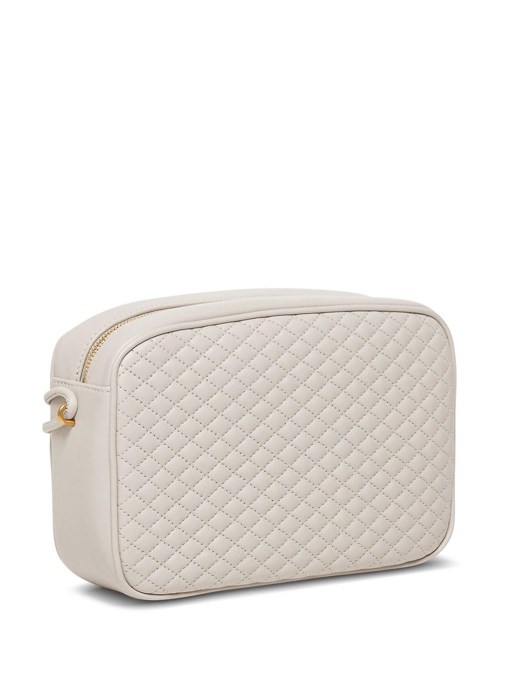 Saint Laurent Victoire Camera Crossbody Bag In Quilted Leather in 