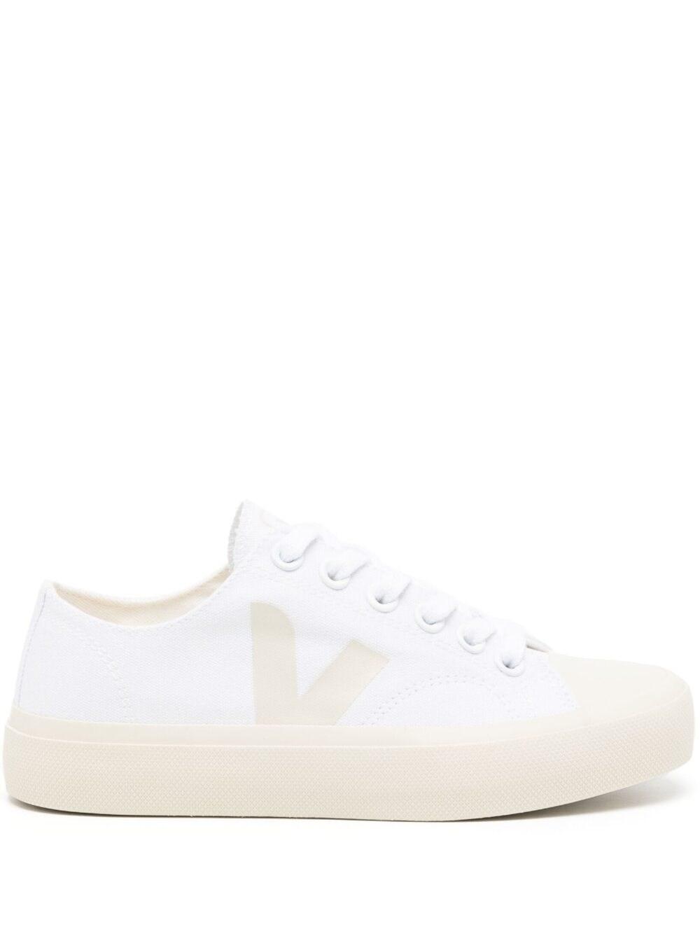 Veja Wata Ii Pierre Canvas Sneakers in White | Lyst
