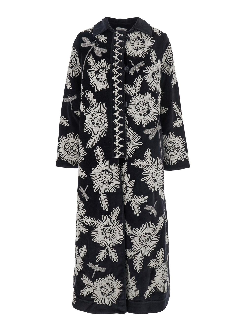 ジャケット・アウター forte forte coat Forte Forte floral-jacquard Coat | Pink | FARFETCH