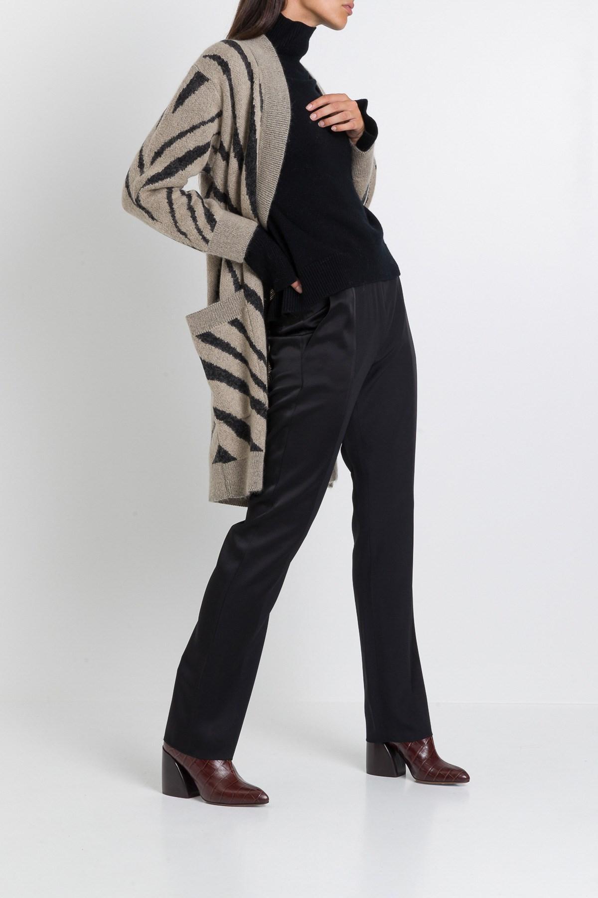 Max Mara Carlo Zebra Mohair Oversize Cardigan - Lyst