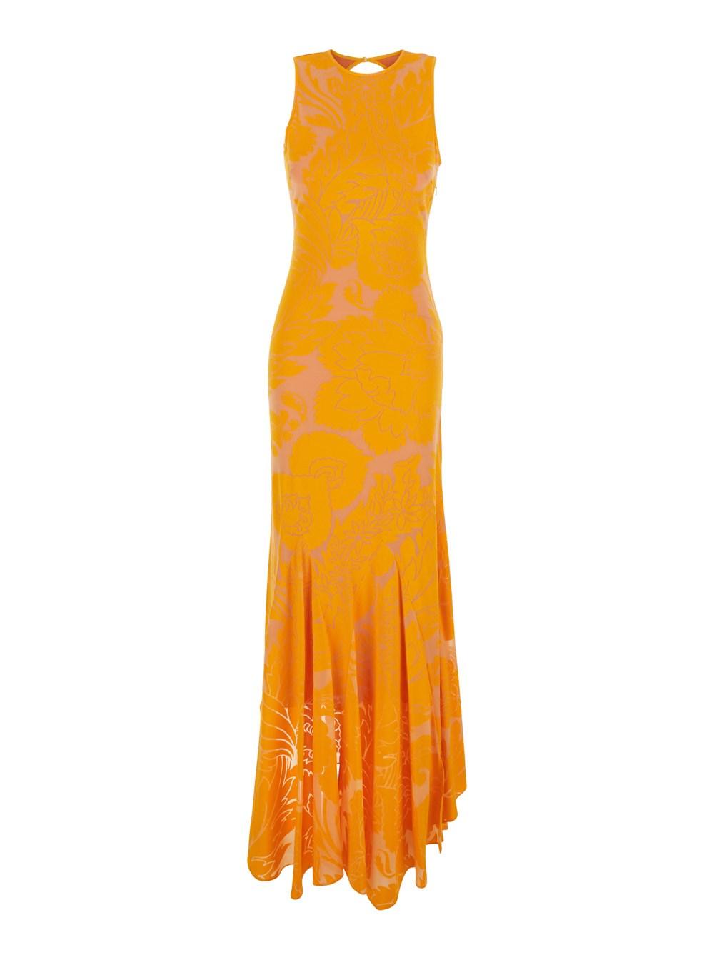 【送料&関税込】Etro Orange Long Dress With Semi-transparent etro-Orange-Dress-Look-20.jpeg