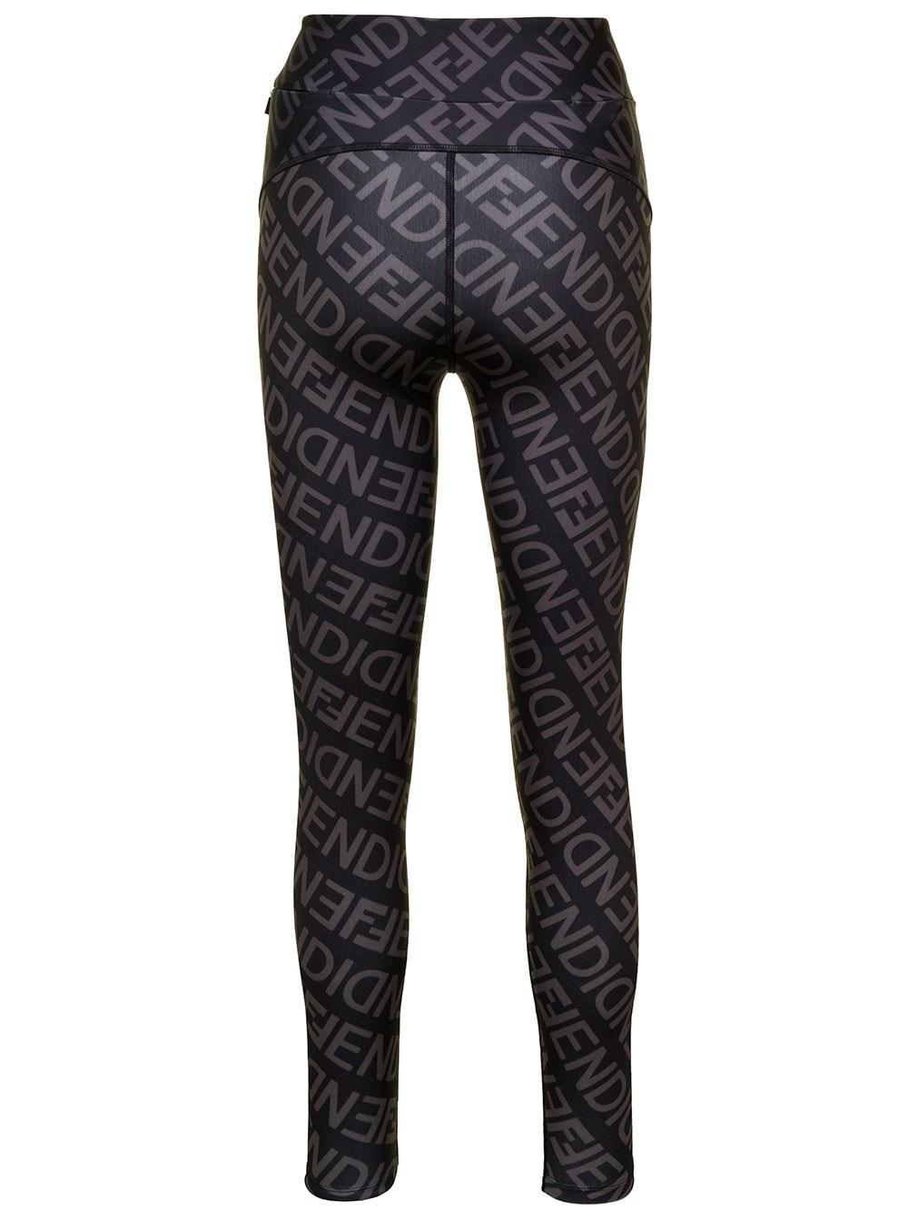 black fendi leggings