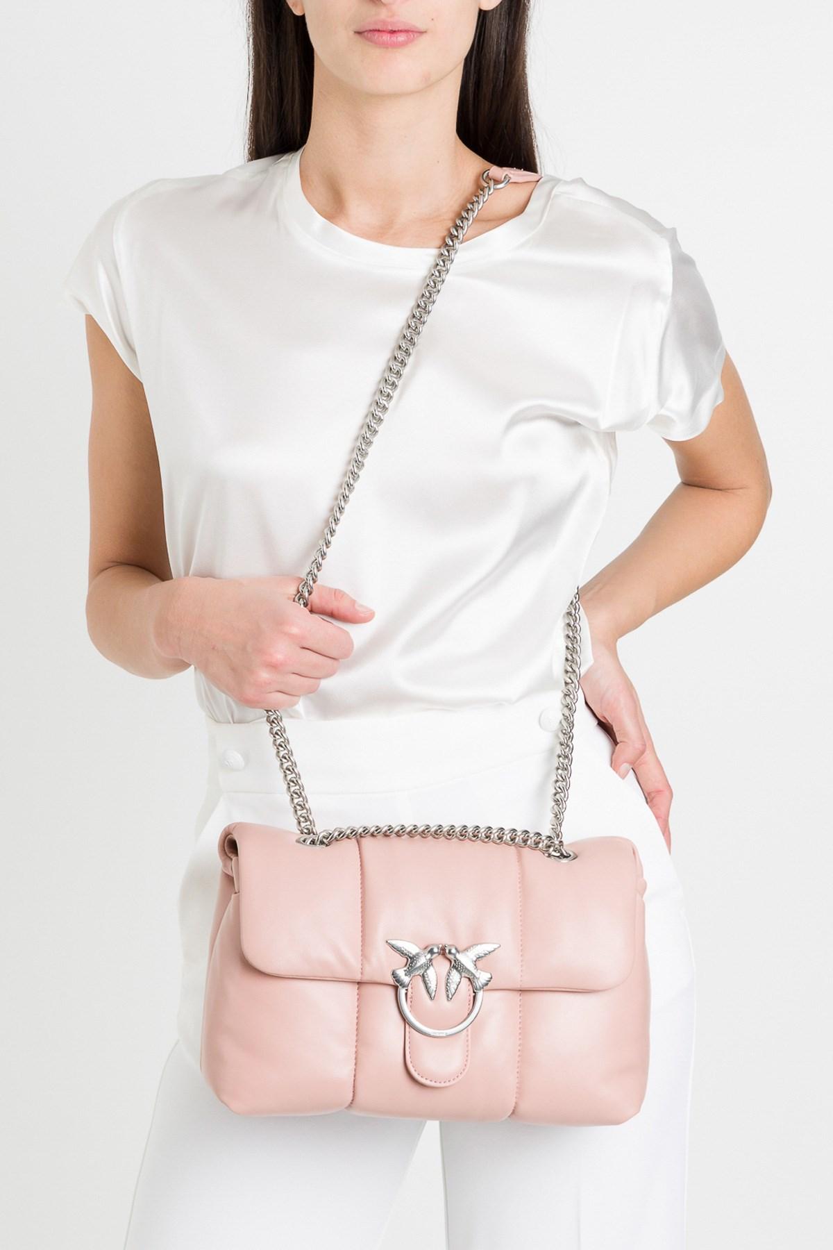 Pinko Love Puff Bag in Pink | Lyst