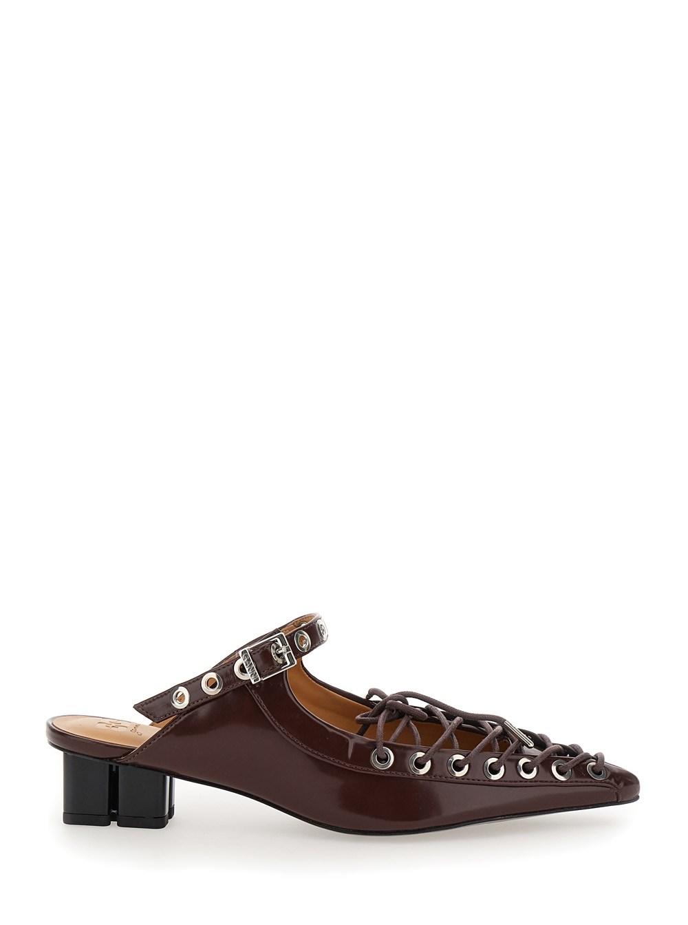 Ganni Mule shoes for Women | Online Sale up to 70% off | Lyst