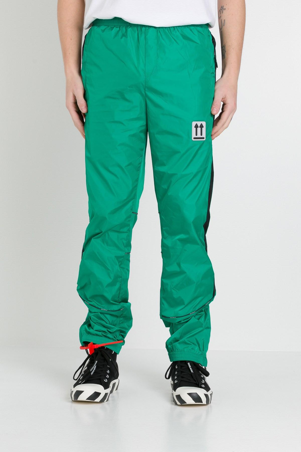 straight leg nylon track pants