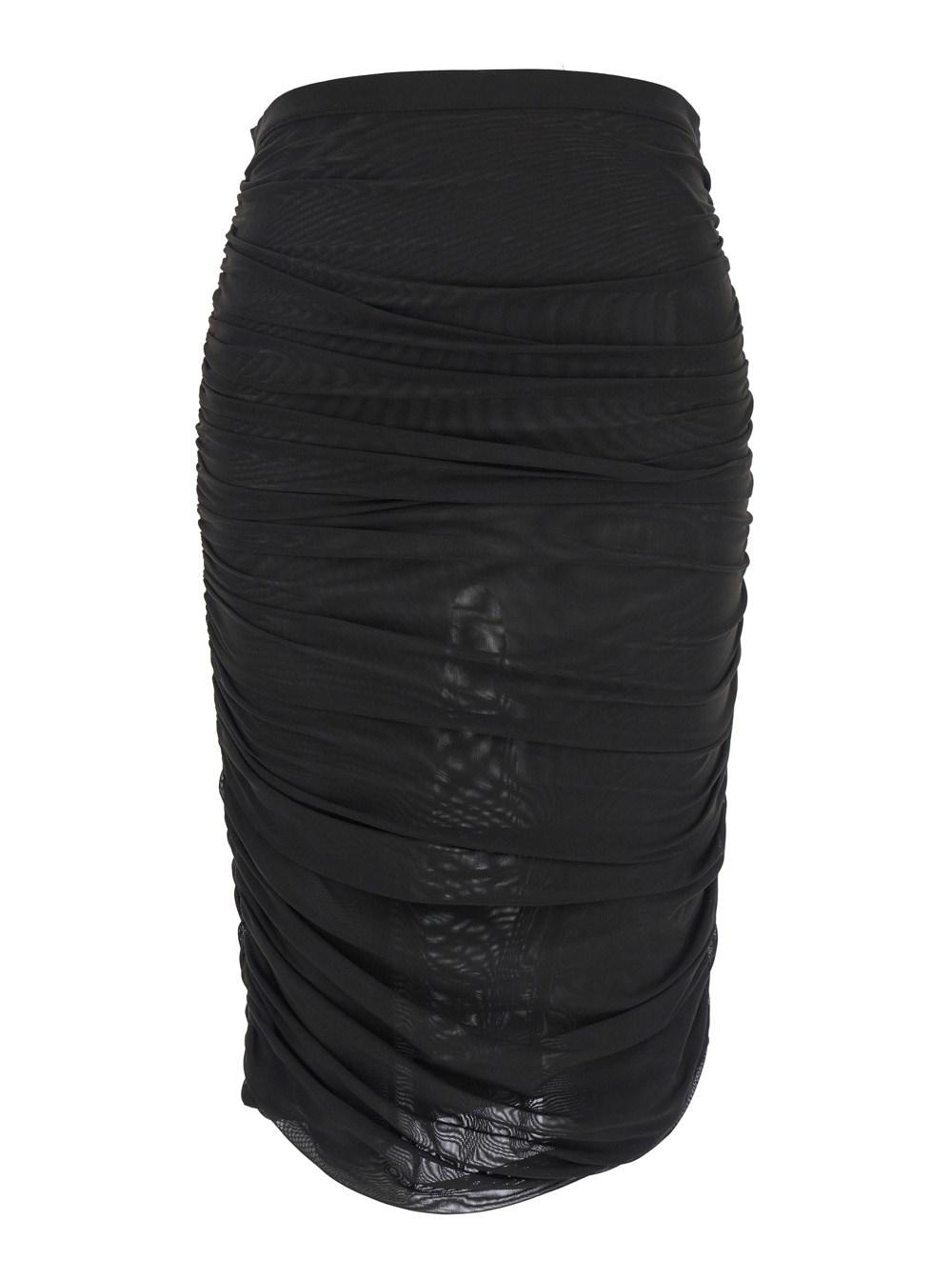 ワンピース FEDERICA TOSI Women Mid Skirts 42301 421 Black Federica Tosi - Abito lungo nero - The Corner